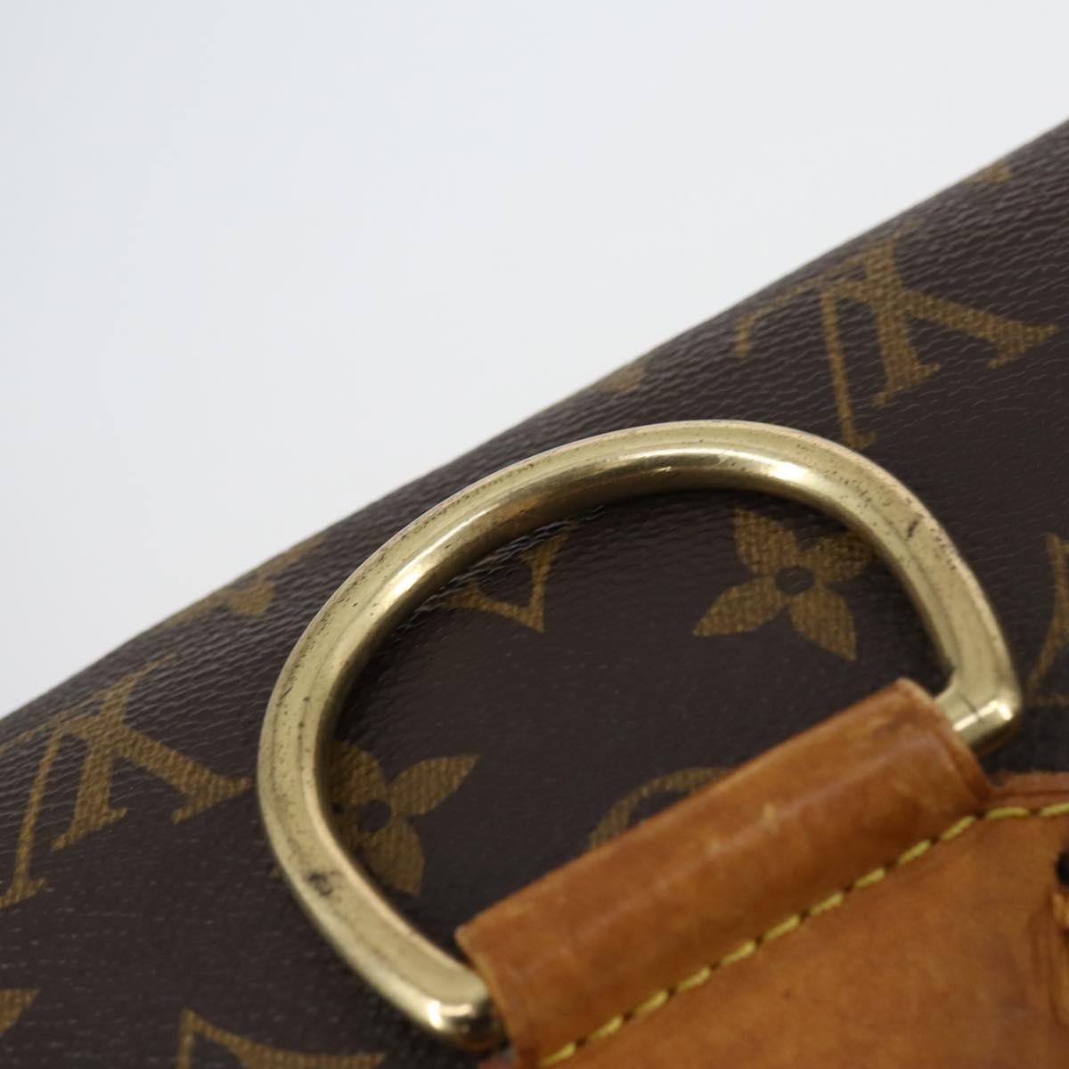 LOUIS VUITTON Monogram Montsouris GM Backpack M51135 LV Auth 154155