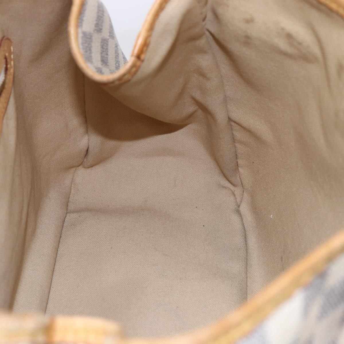 LOUIS VUITTON Damier Azur Batignolles Horizontal Tote Bag N48172 LV Auth 154170