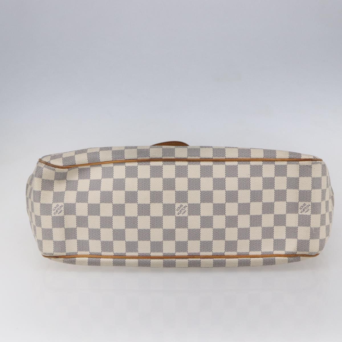 LOUIS VUITTON Damier Azur Batignolles Horizontal Tote Bag N48172 LV Auth 154170