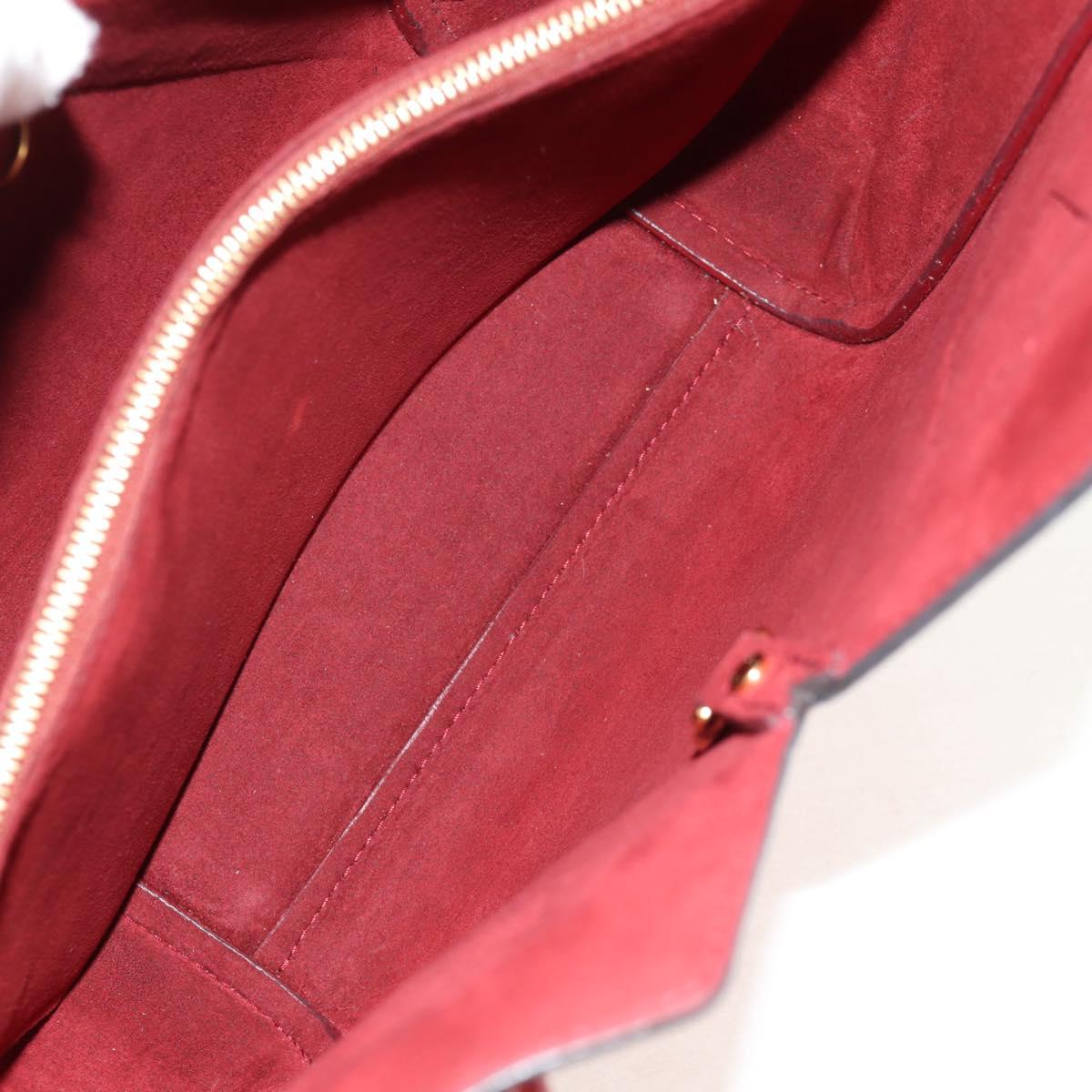 LOUIS VUITTON Monogram Kimono PM Hand Bag 2way Red M41856 LV Auth 154172V