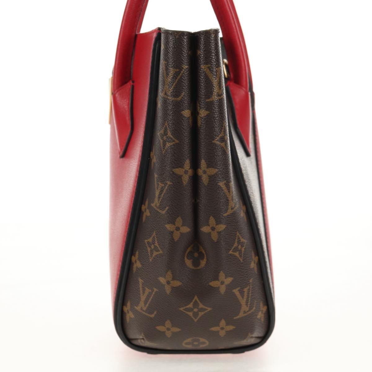 LOUIS VUITTON Monogram Kimono PM Hand Bag 2way Red M41856 LV Auth 154172V
