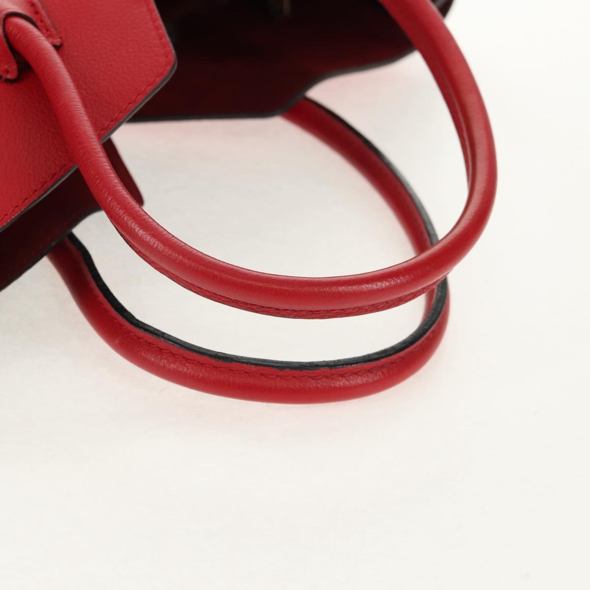 LOUIS VUITTON Monogram Kimono PM Hand Bag 2way Red M41856 LV Auth 154172V