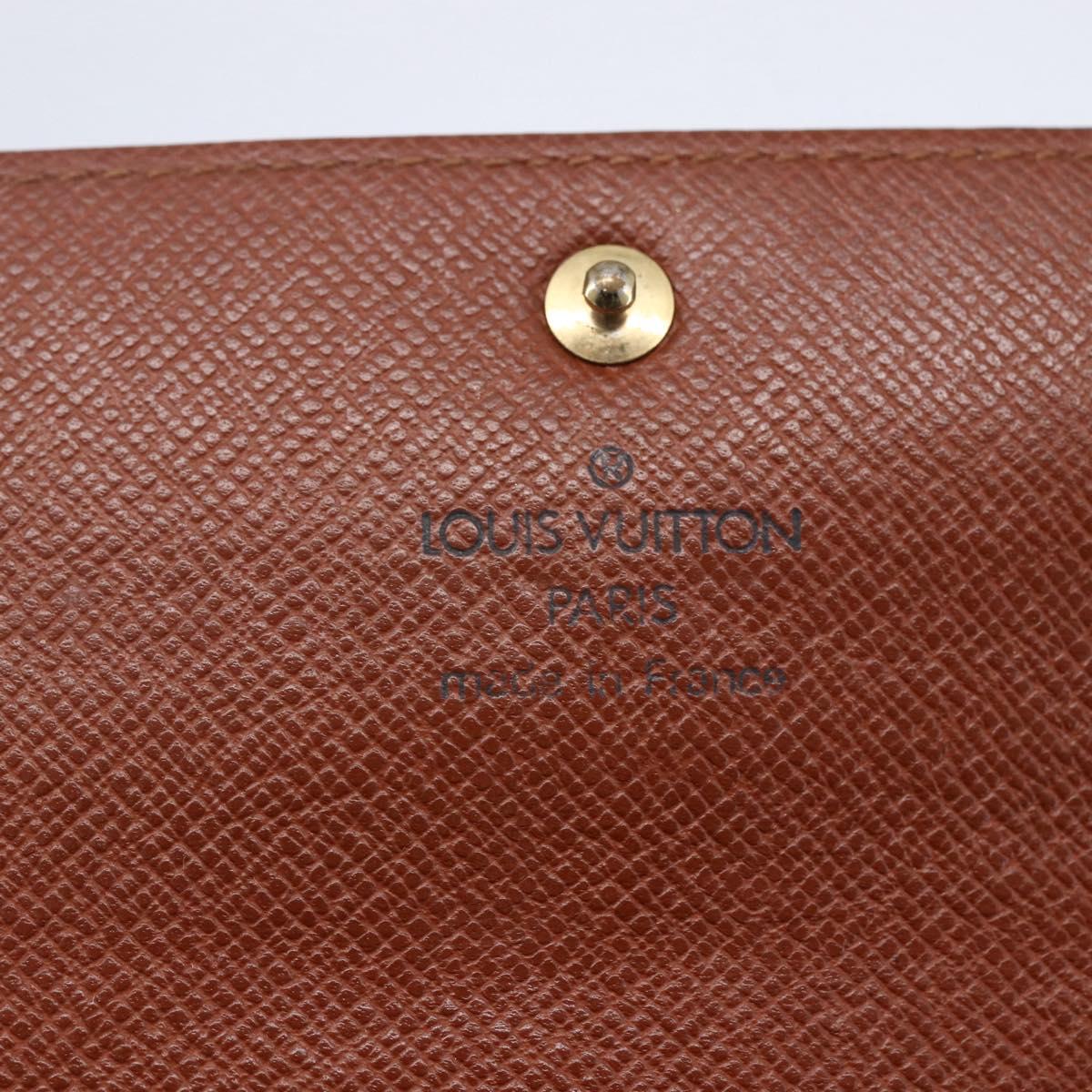 LOUIS VUITTON Graffiti Porte Monnaie Credit Wallet Orange M92190 LV Auth 154175