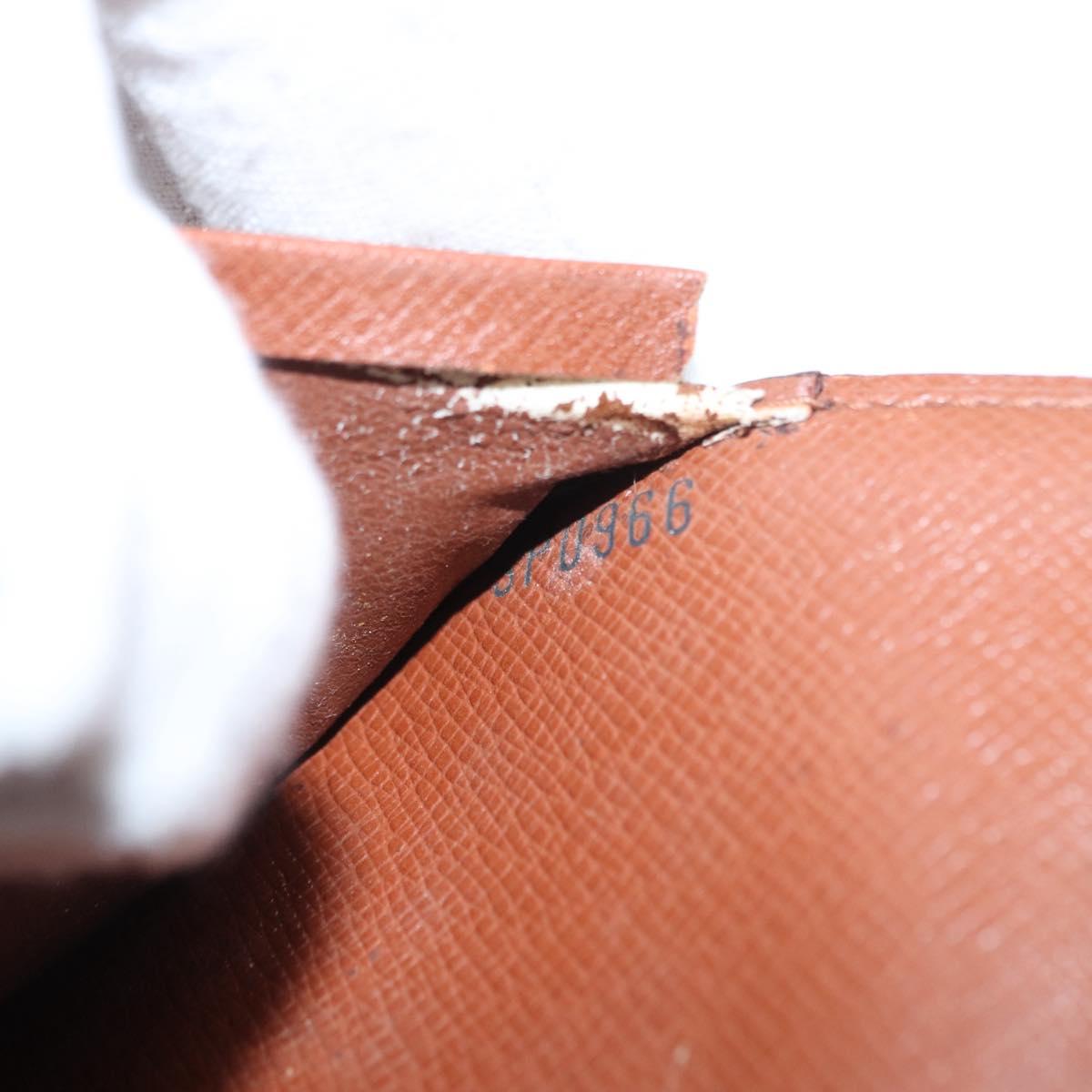 LOUIS VUITTON Monogram Agenda MM Day Planner Cover R20105 LV Auth 154176