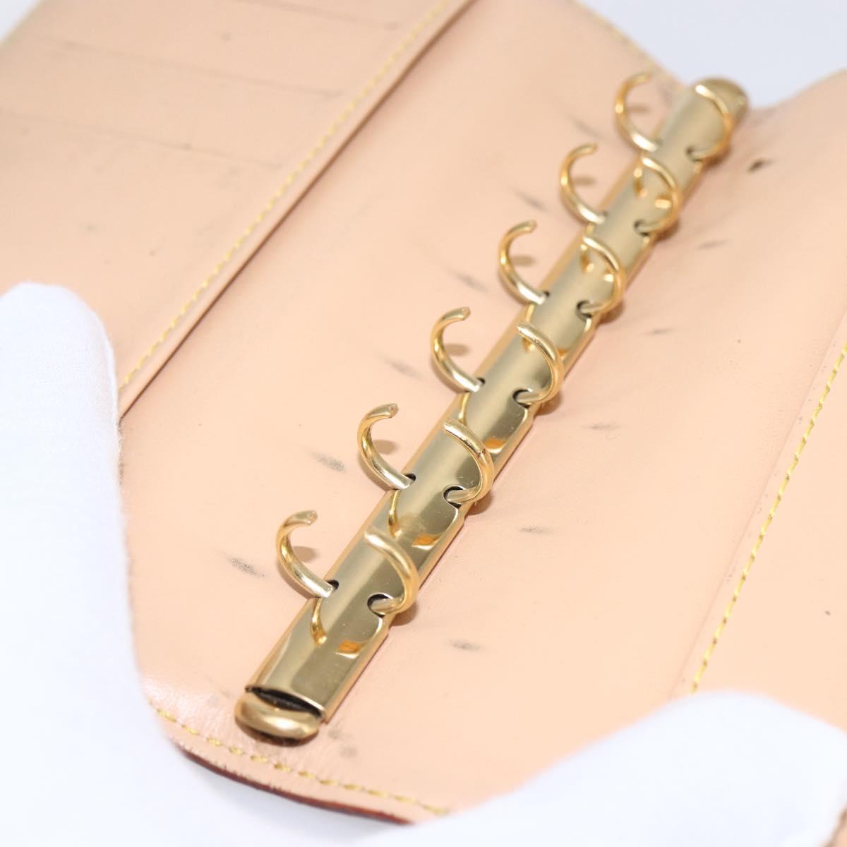 LOUIS VUITTON Multicolor Agenda PM Day Planner Cover Black R20895 LV Auth 154177