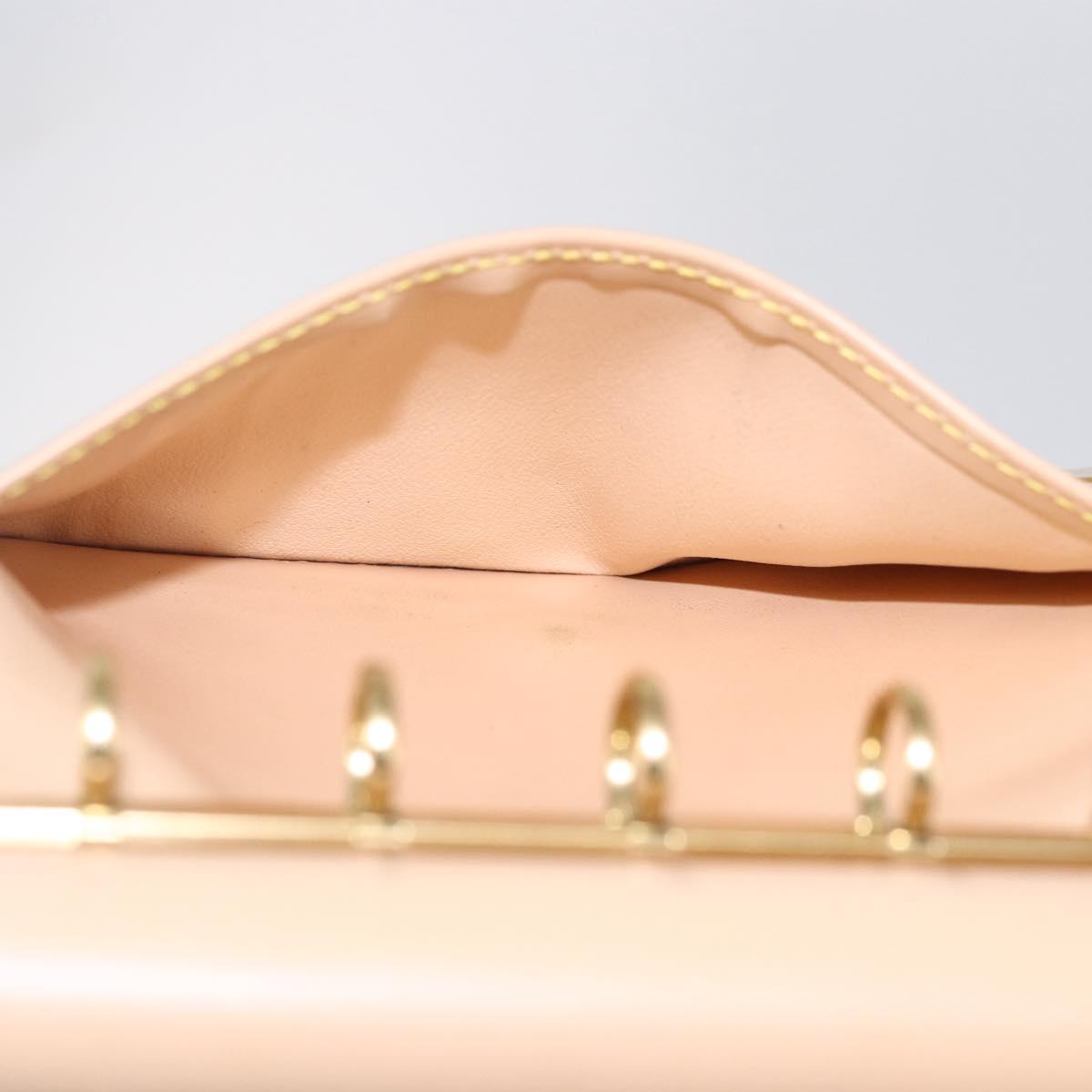 LOUIS VUITTON Multicolor Agenda PM Day Planner Cover Black R20895 LV Auth 154177