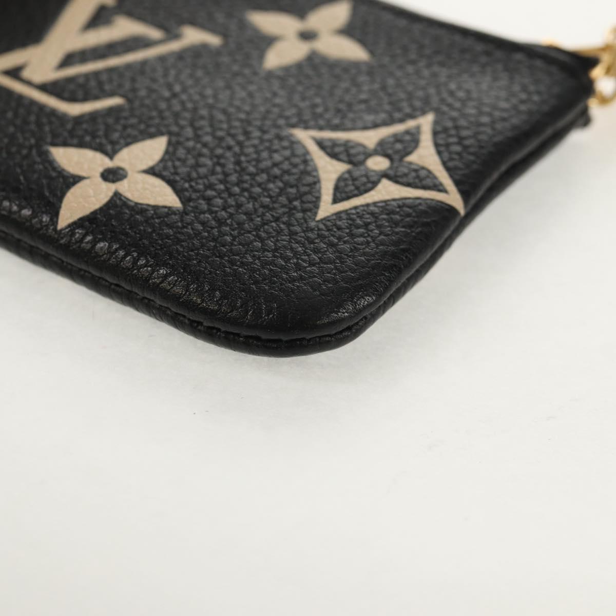 LOUIS VUITTON Monogram Empreinte Pochette Cles Coin Purse M80885 LV Auth 154178M