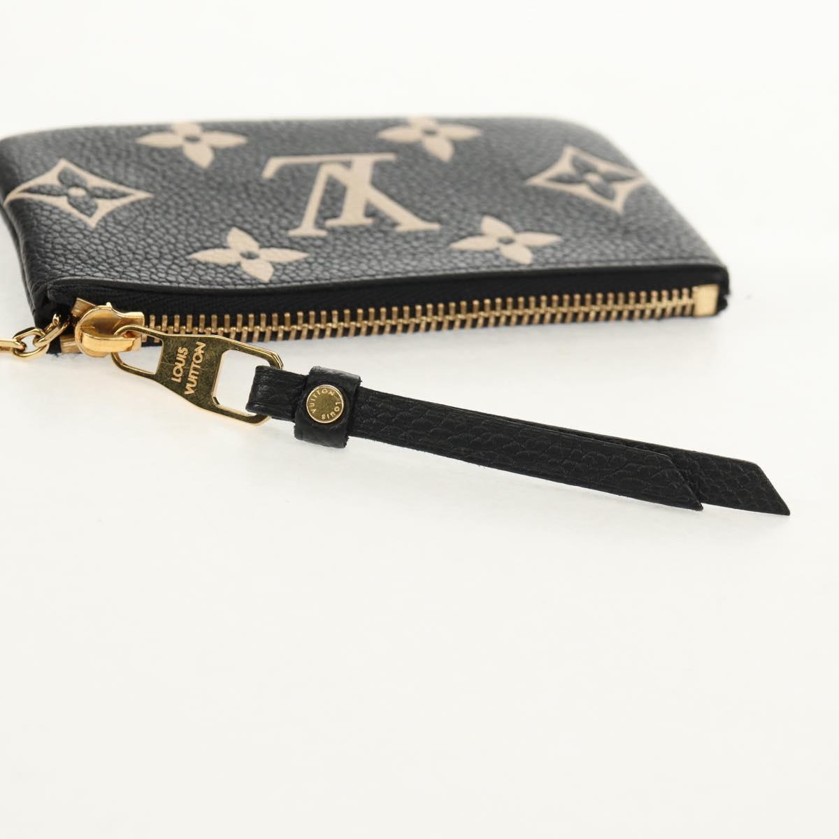 LOUIS VUITTON Monogram Empreinte Pochette Cles Coin Purse M80885 LV Auth 154178M