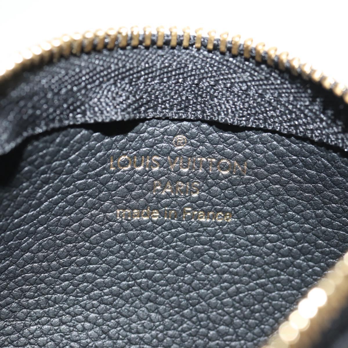LOUIS VUITTON Monogram Empreinte Pochette Cles Coin Purse M80885 LV Auth 154178M