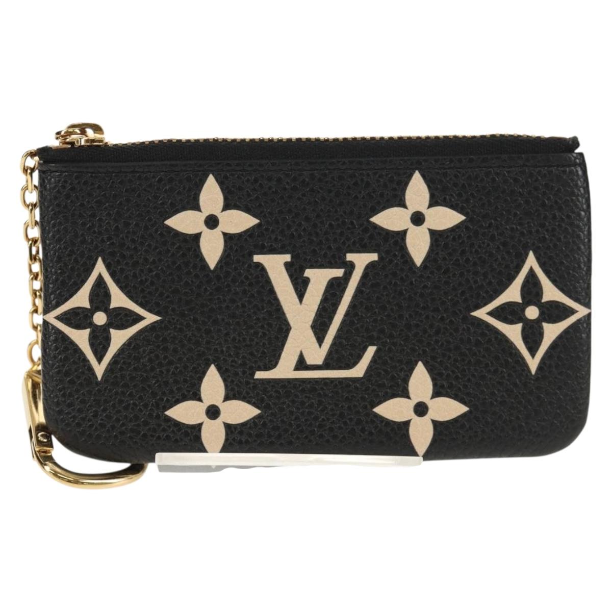 LOUIS VUITTON Monogram Empreinte Pochette Cles Coin Purse M80885 LV Auth 154178M