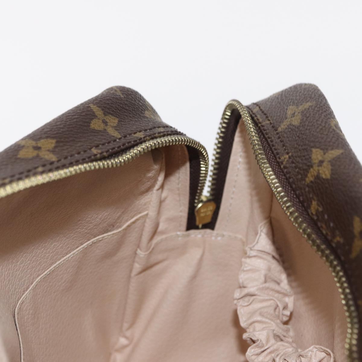 LOUIS VUITTON Monogram Trousse Toilette 28 Clutch Bag M47522 LV Auth 154195