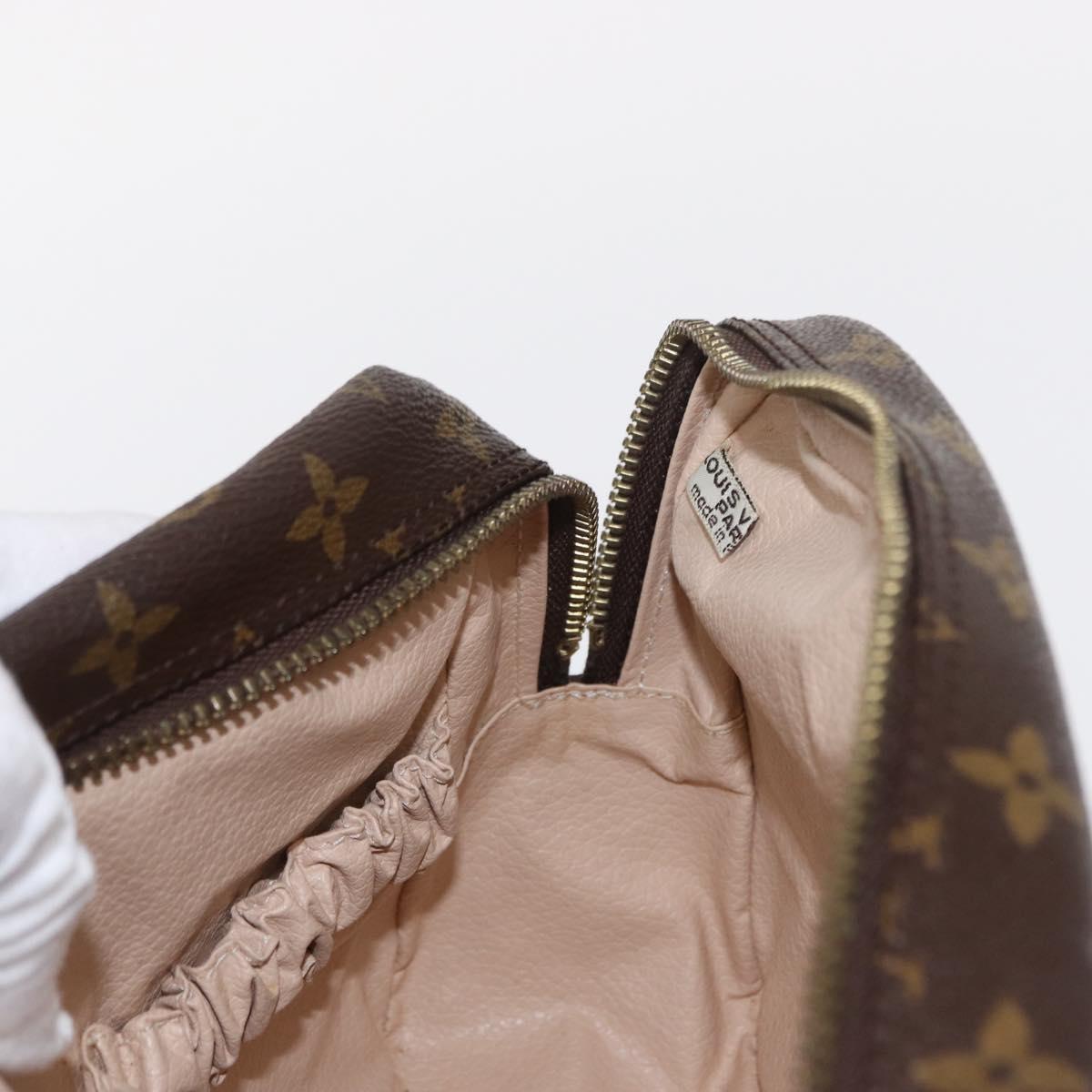 LOUIS VUITTON Monogram Trousse Toilette 28 Clutch Bag M47522 LV Auth 154195