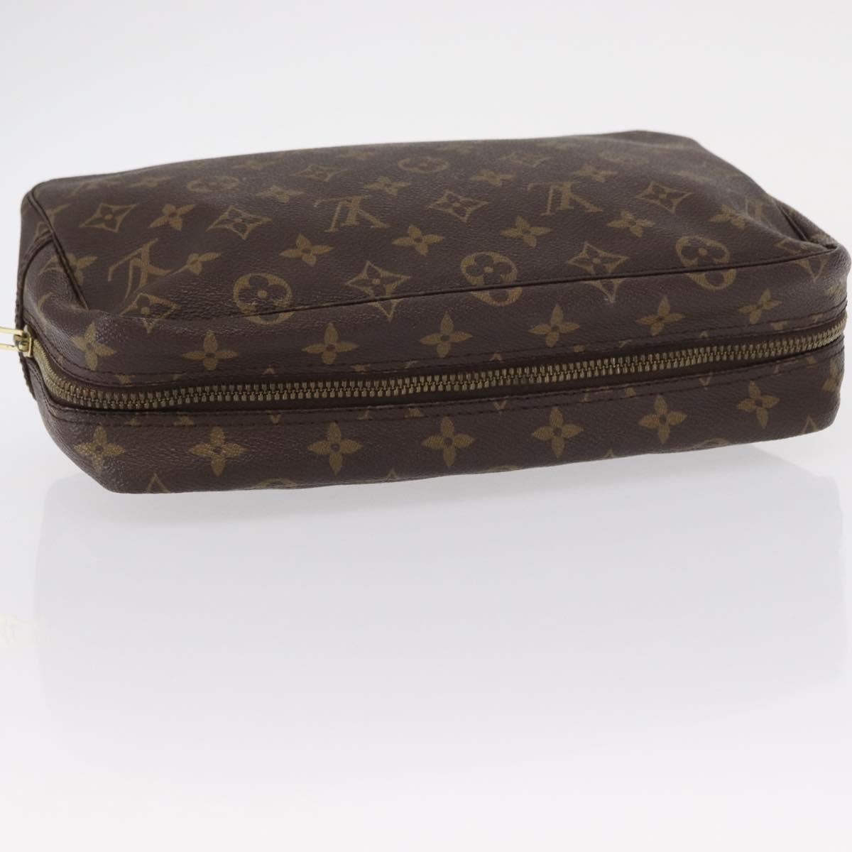 LOUIS VUITTON Monogram Trousse Toilette 28 Clutch Bag M47522 LV Auth 154195