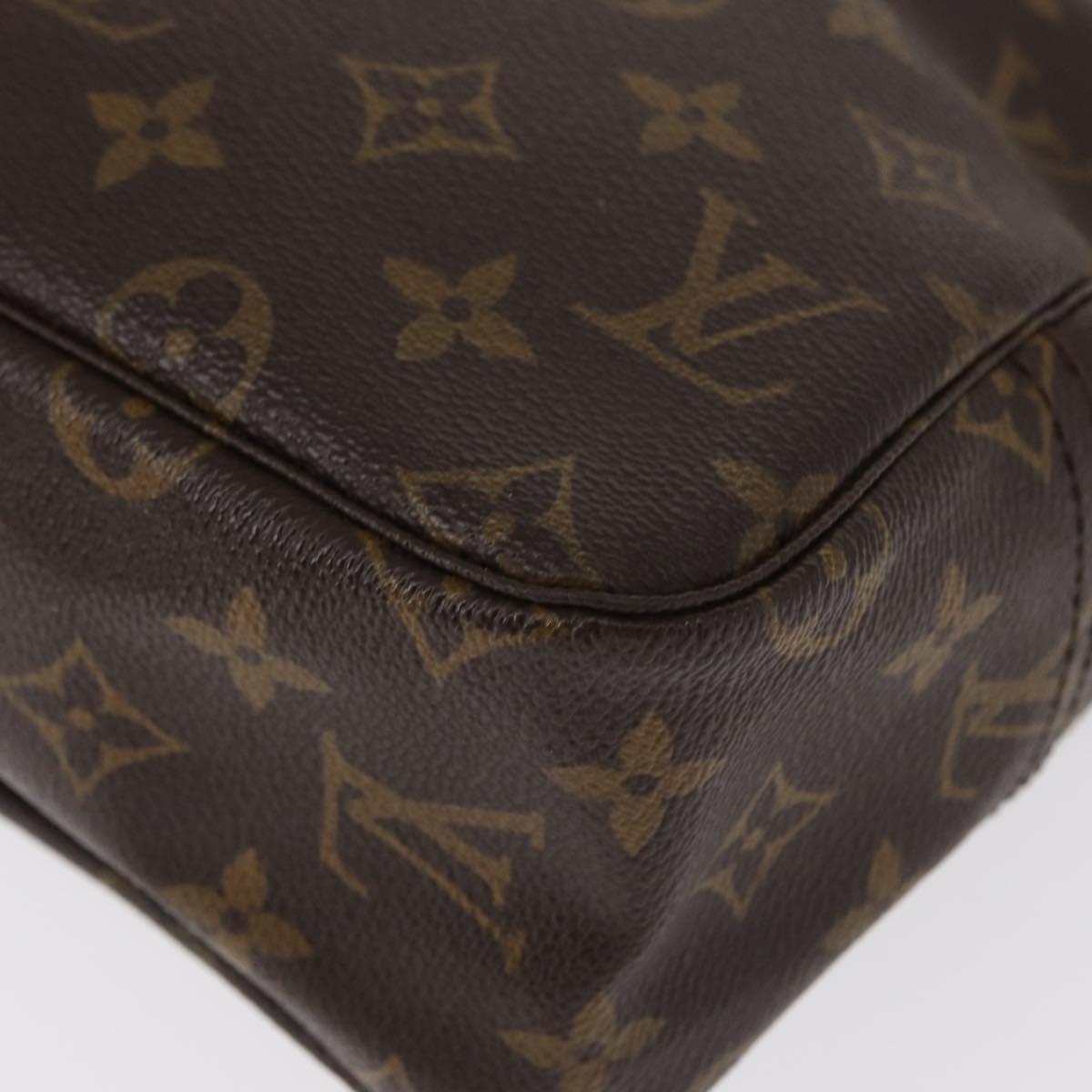 LOUIS VUITTON Monogram Trousse Toilette 28 Clutch Bag M47522 LV Auth 154195