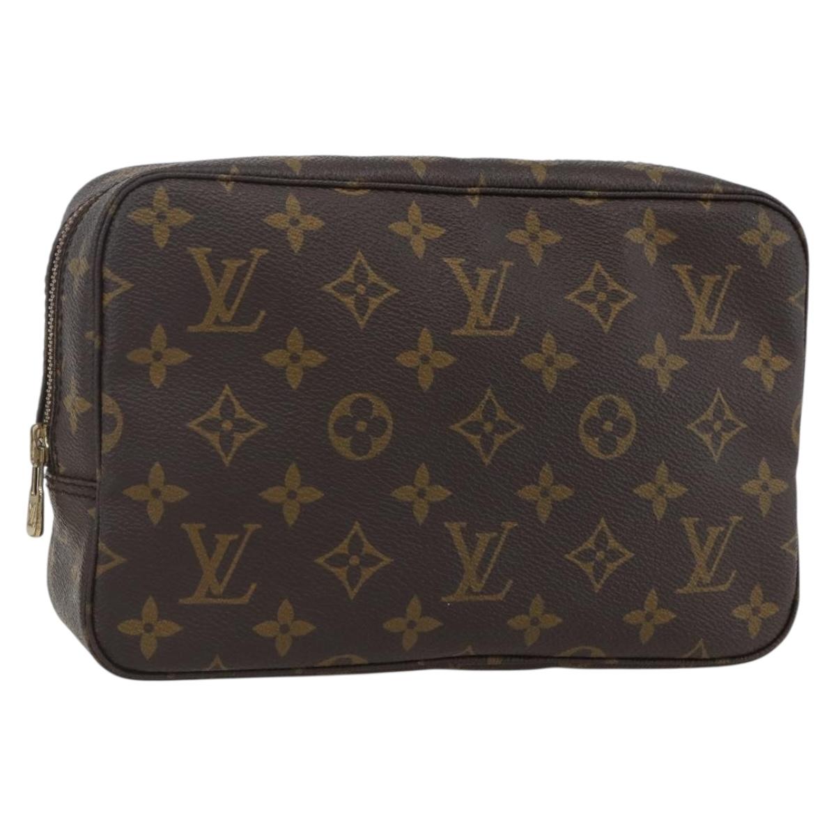 LOUIS VUITTON Monogram Trousse Toilette 23 Clutch Bag M47524 LV Auth 154196