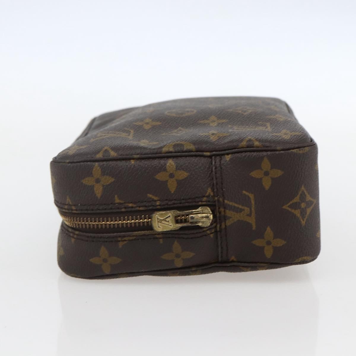 LOUIS VUITTON Monogram Trousse Toilette 23 Clutch Bag M47524 LV Auth 154196