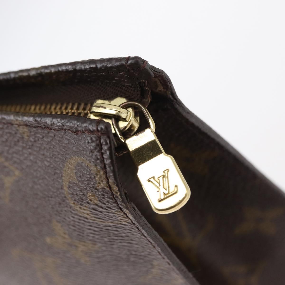 LOUIS VUITTON Monogram Poche Toilette 26 Pouch M47542 LV Auth 154198