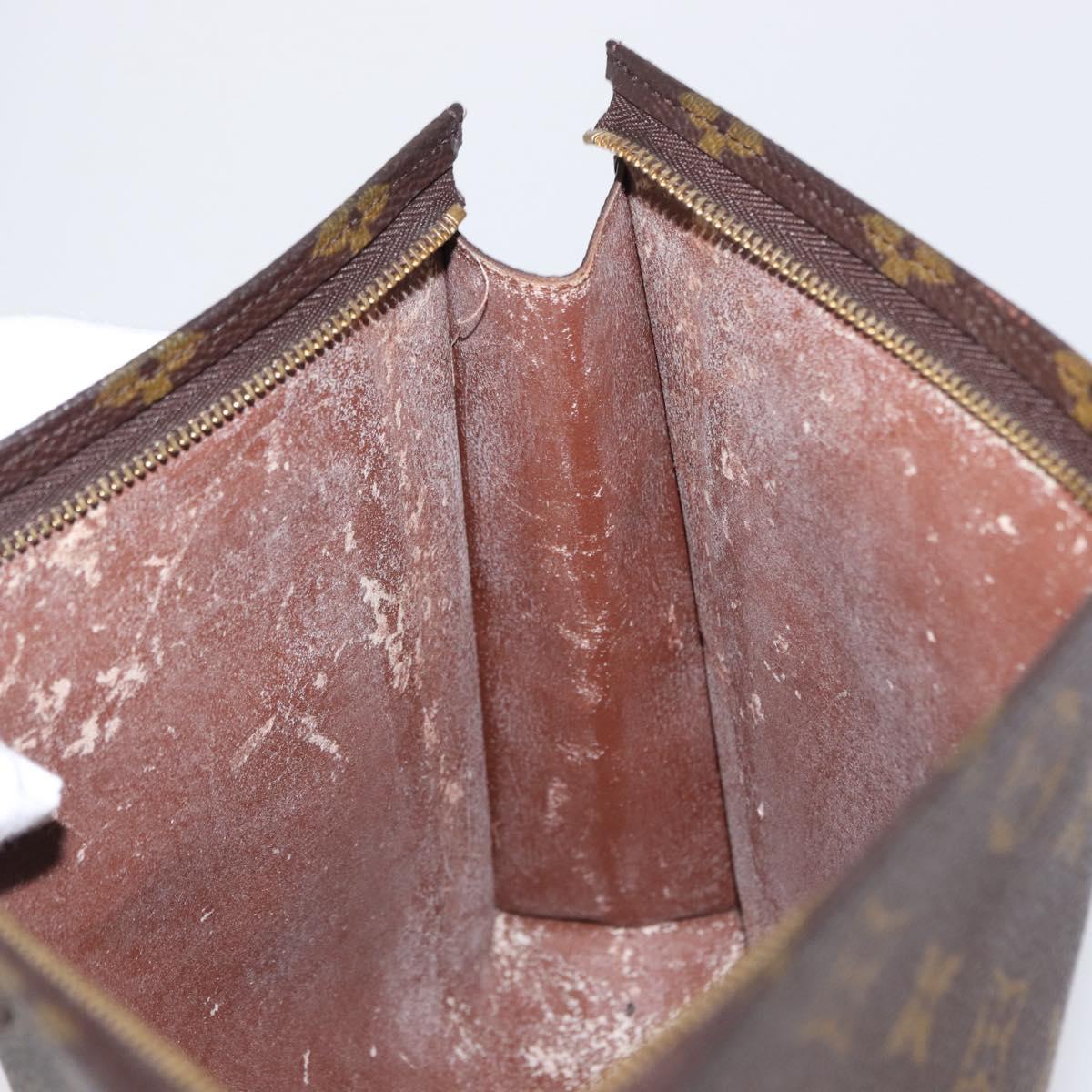 LOUIS VUITTON Monogram Poche Toilette 26 Pouch M47542 LV Auth 154198