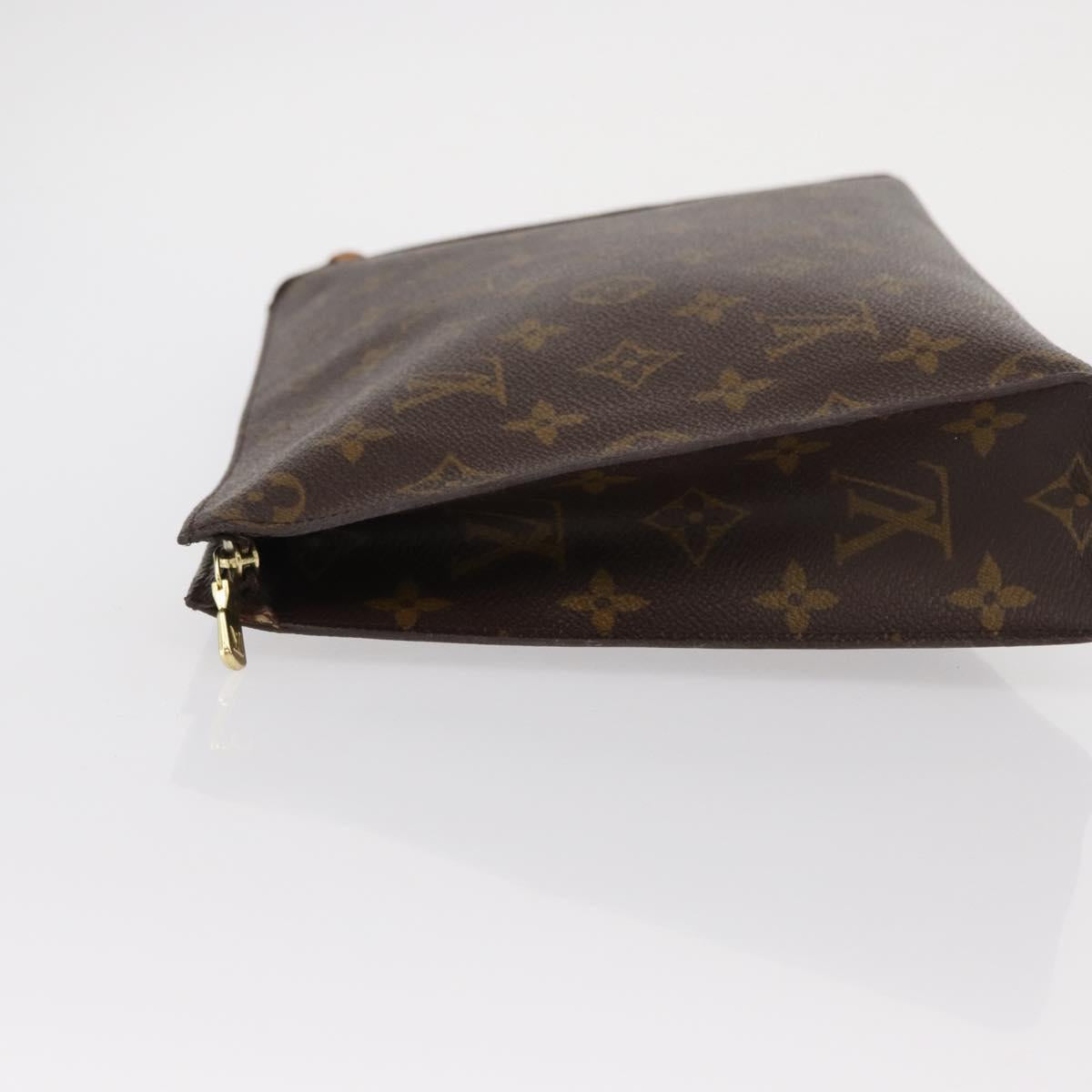 LOUIS VUITTON Monogram Poche Toilette 26 Pouch M47542 LV Auth 154198