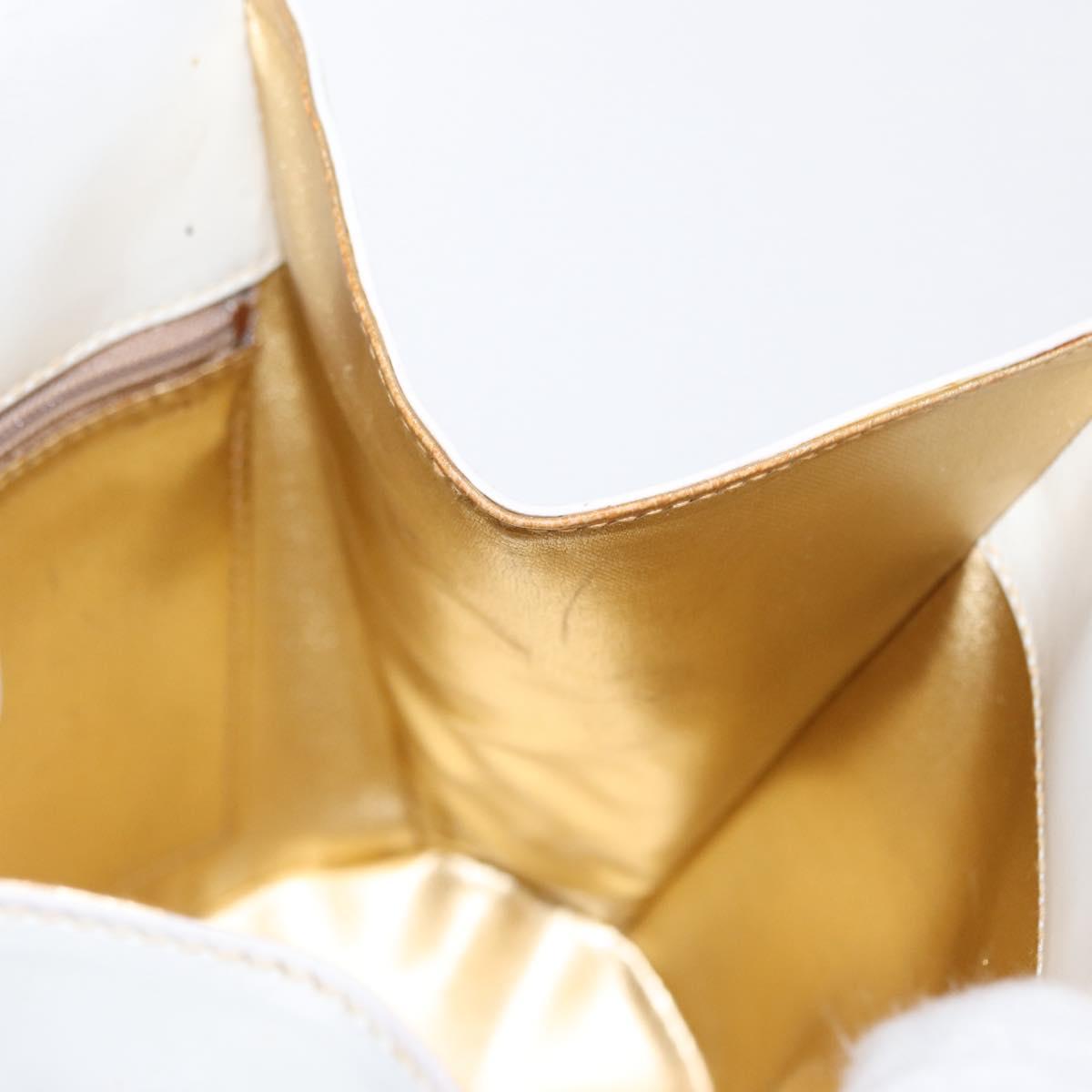 Salvatore Ferragamo Shoulder Bag Leather Multicolor Gold Auth 154202