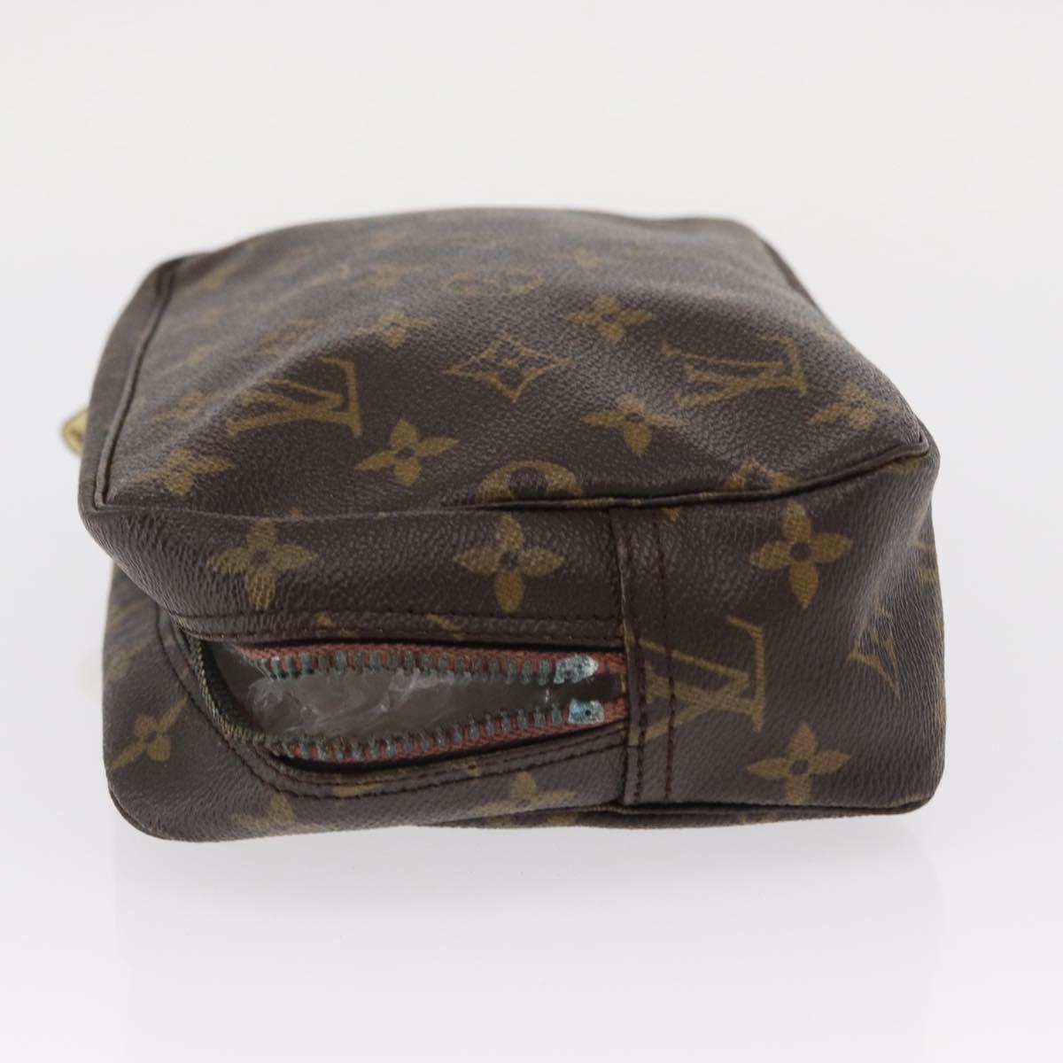 LOUIS VUITTON Monogram Trousse Toilette 23 Clutch Bag M47524 LV Auth 154206