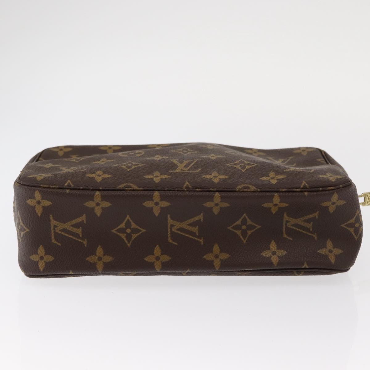 LOUIS VUITTON Monogram Trousse Toilette 23 Clutch Bag M47524 LV Auth 154207