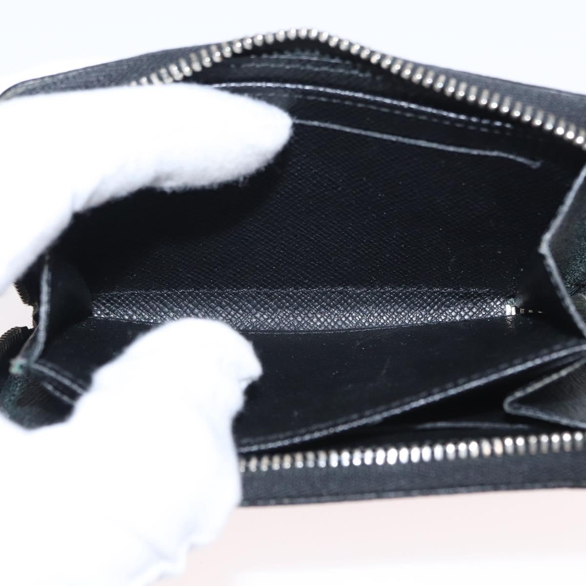 LOUIS VUITTON Damier Graphite Zippy Coin Purse Coin Purse N63076 LV Auth 154209
