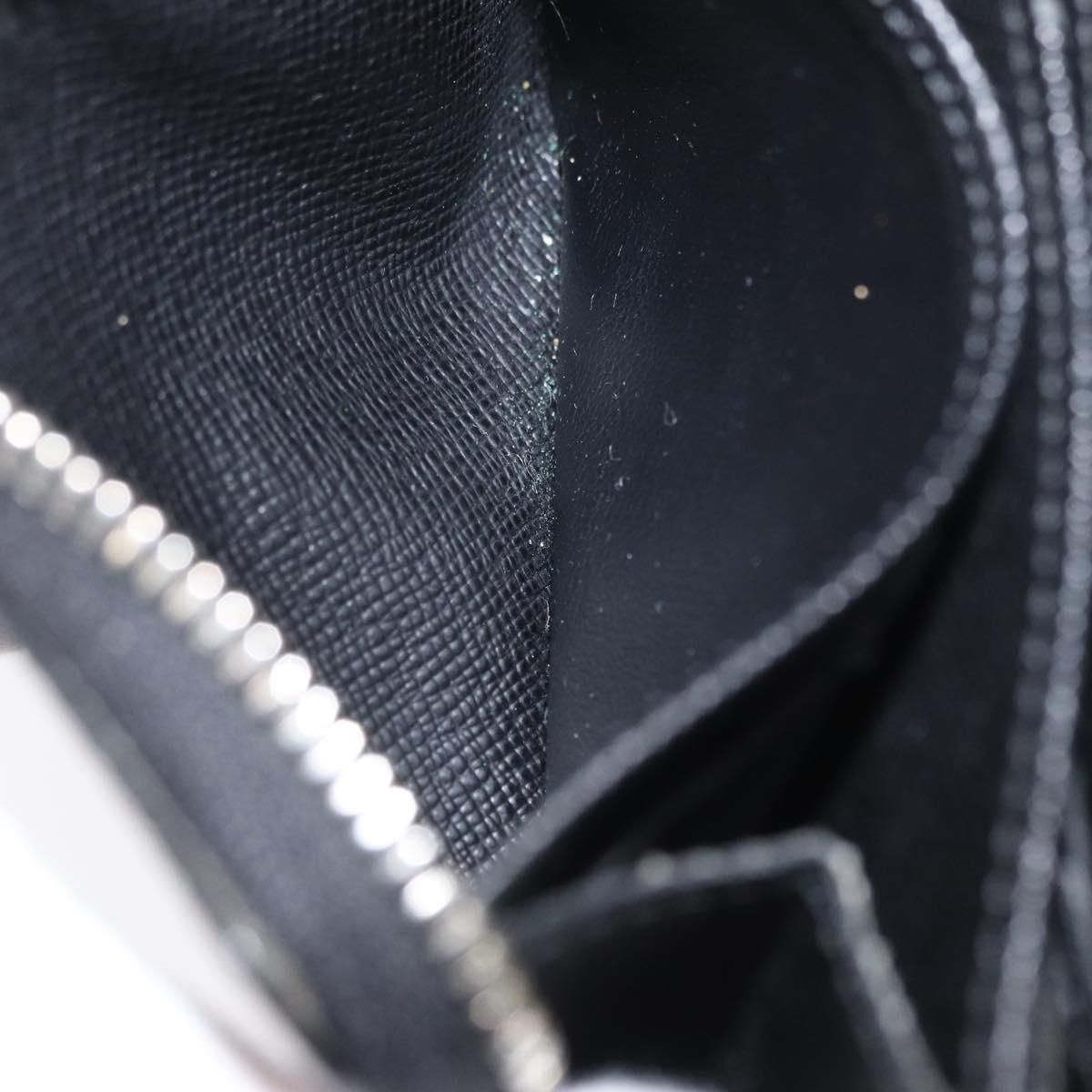 LOUIS VUITTON Damier Graphite Zippy Coin Purse Coin Purse N63076 LV Auth 154209