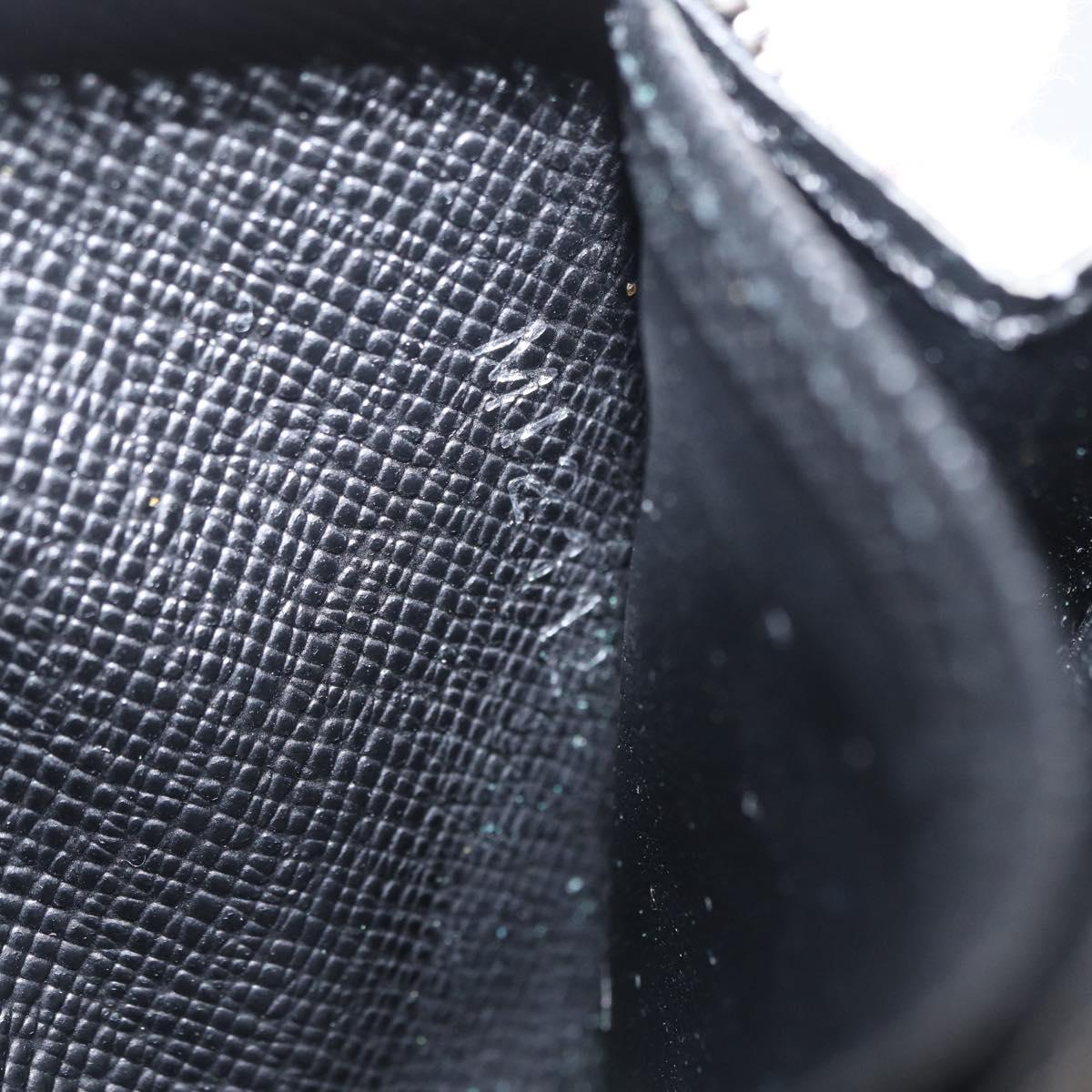 LOUIS VUITTON Damier Graphite Zippy Coin Purse Coin Purse N63076 LV Auth 154209