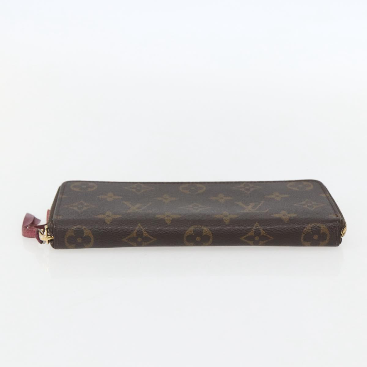 LOUIS VUITTON Monogram Portefeuille Clemence Long Wallet M60742 LV Auth 154211
