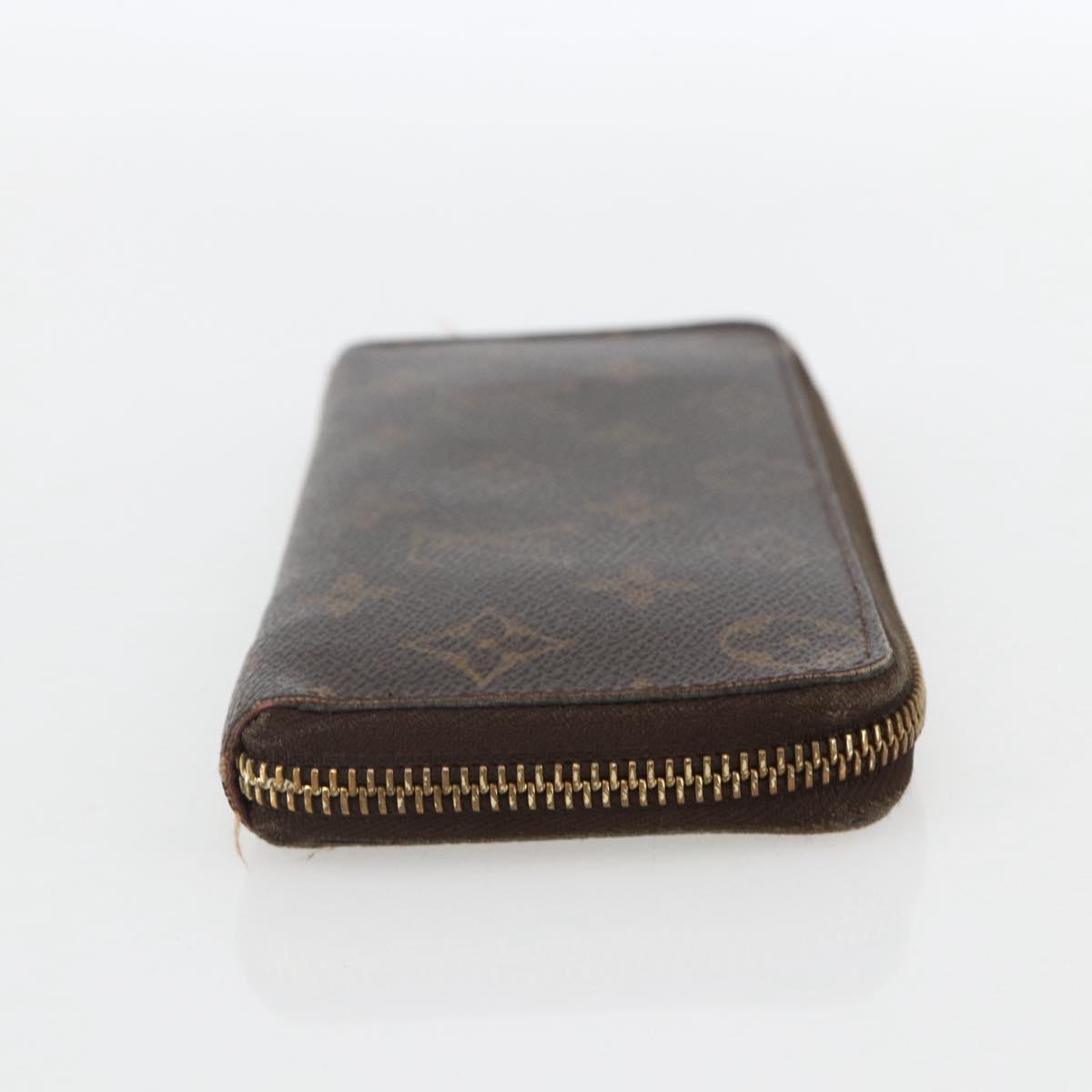 LOUIS VUITTON Monogram Portefeuille Clemence Long Wallet M60742 LV Auth 154212