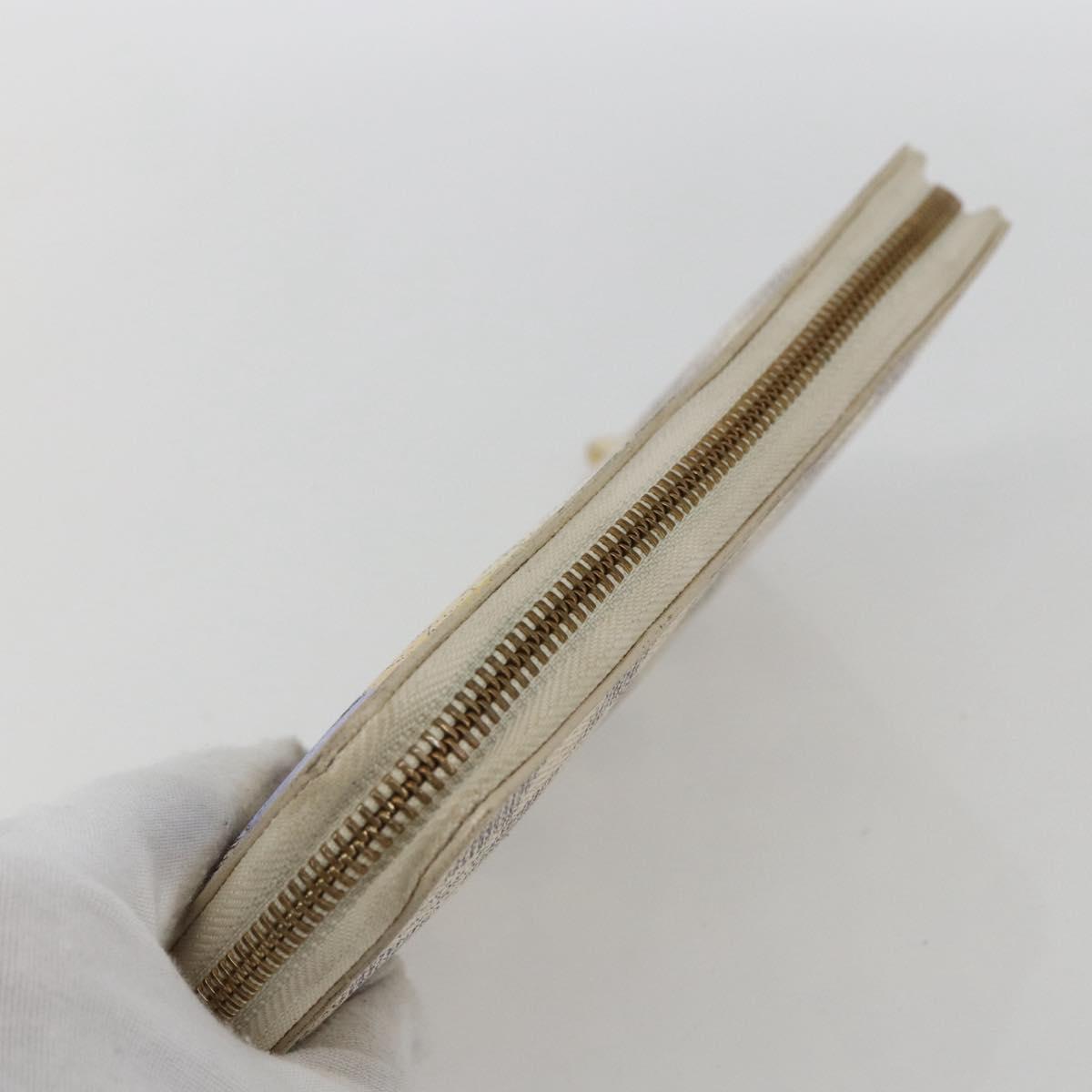 LOUIS VUITTON Damier Azur Illustre balloon Zippy Wallet N63006 LV Auth 154213