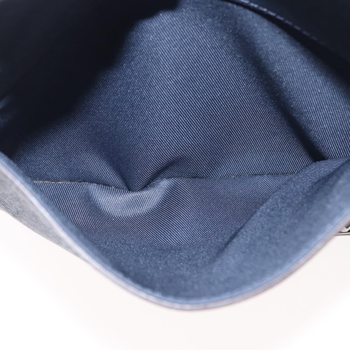 LOUIS VUITTON Taiga Messenger PPM Messenger bag Blue Marine M30321 Auth 154263