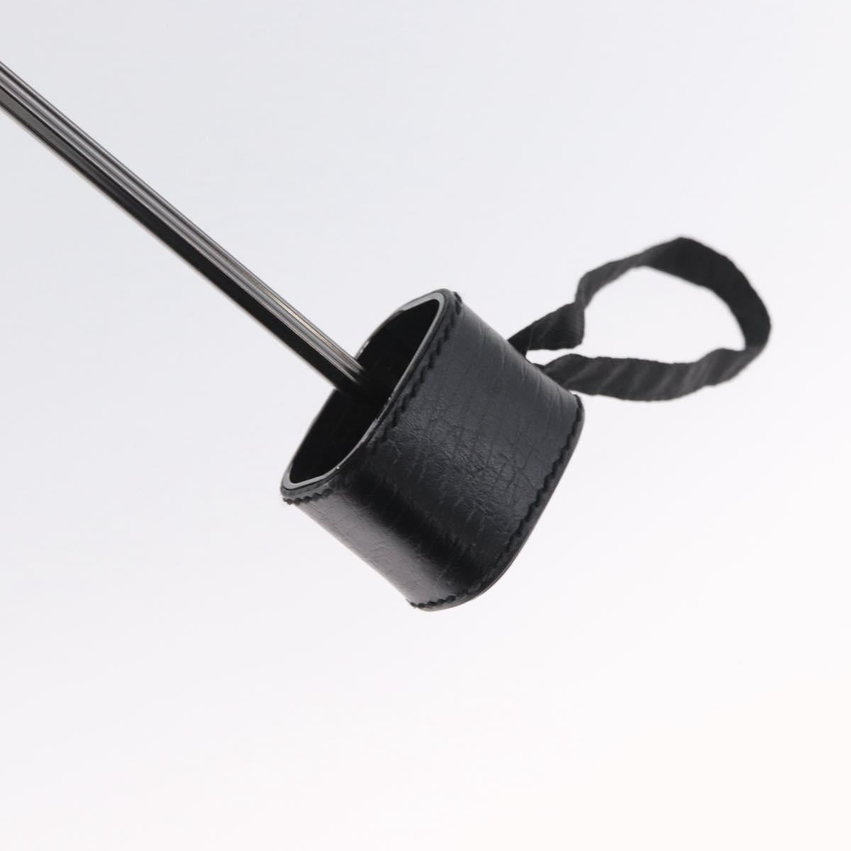 GUCCI GG Canvas Umbrella Nylon Black Auth 154283M