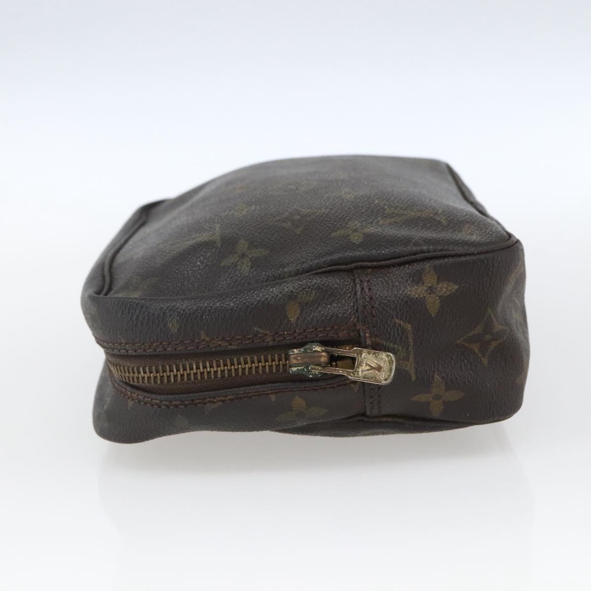 LOUIS VUITTON Monogram Trousse Toilette 23 Clutch Bag M47524 LV Auth 154284