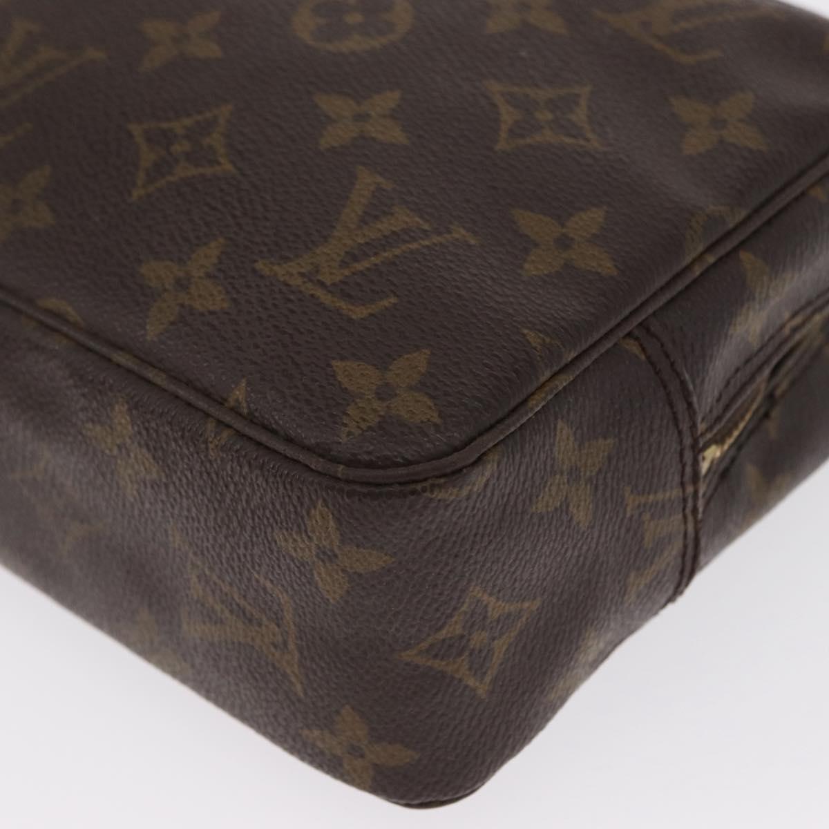 LOUIS VUITTON Monogram Trousse Toilette 23 Clutch Bag M47524 LV Auth 154285