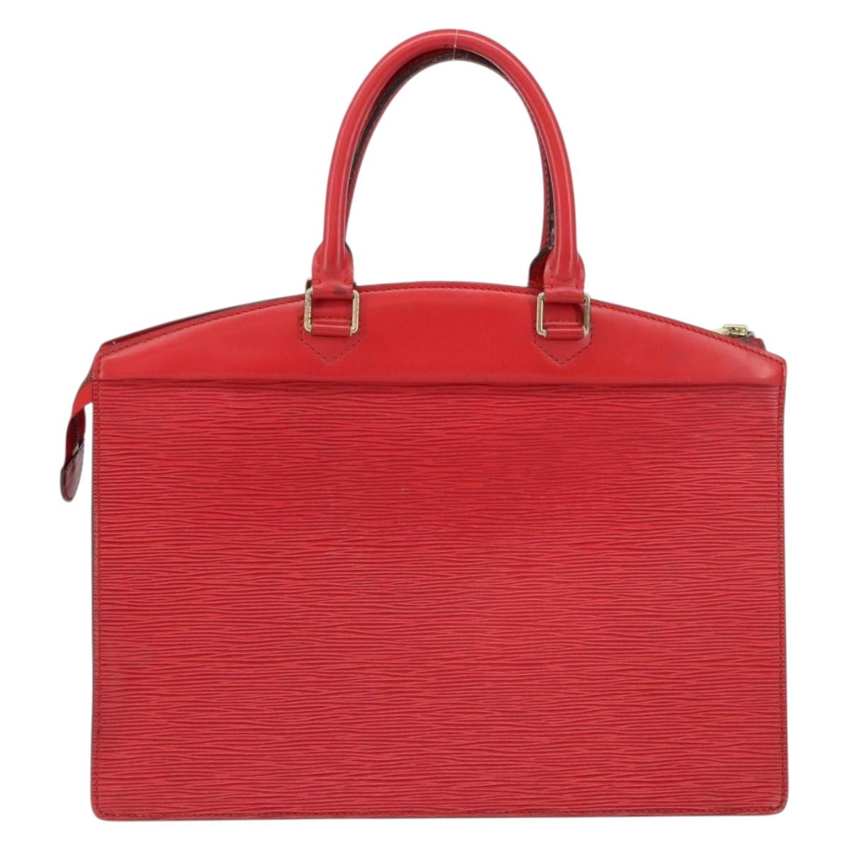 LOUIS VUITTON Epi Riviera Hand Bag Red M48187 LV Auth 154290