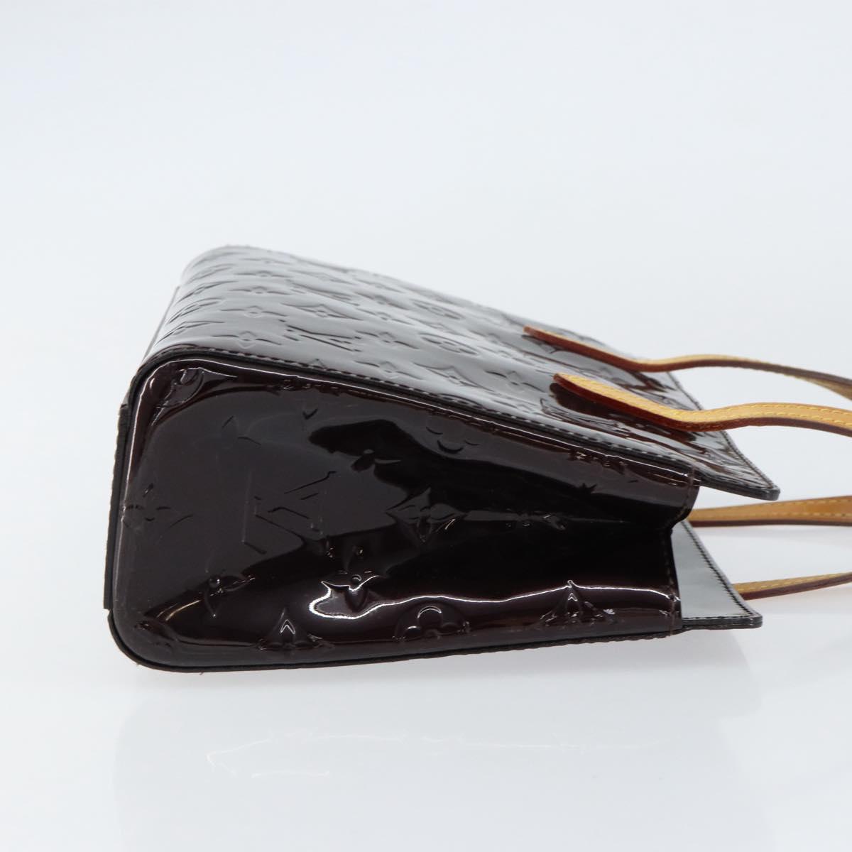 LOUIS VUITTON Monogram Vernis Catalina BB Bag Amarante M90017 LV Auth 154296