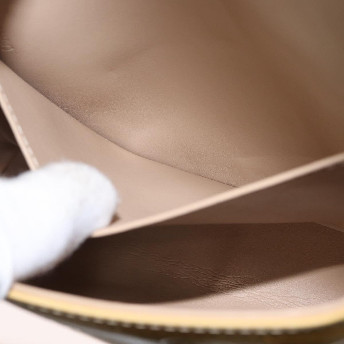 LOUIS VUITTON Monogram Vernis Thompson Street Bag Beige M91301 LV Auth 154298