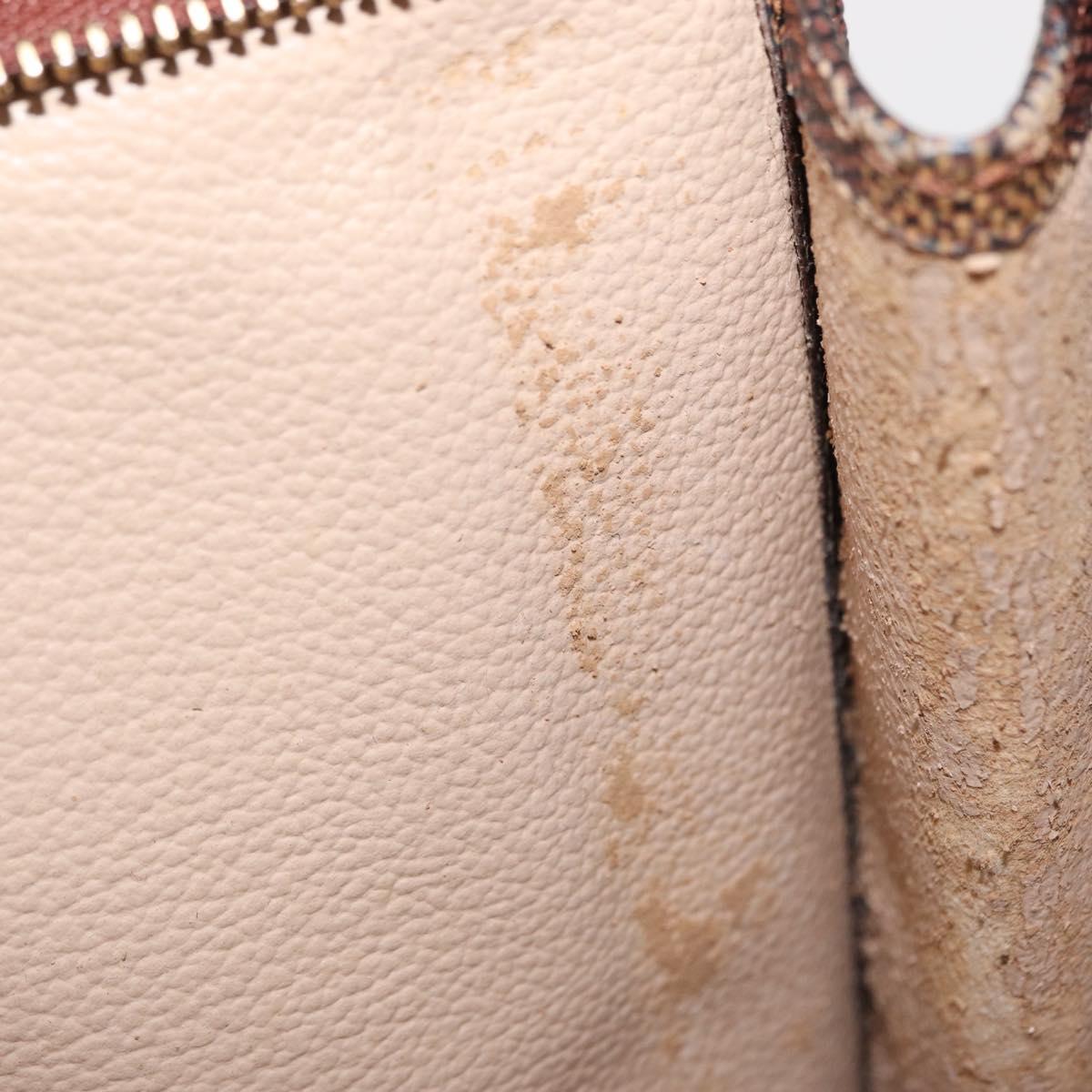 LOUIS VUITTON Damier Ebene Poche Toilette 26 Pouch N47543 LV Auth 154300