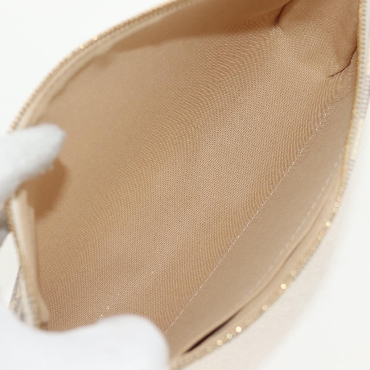 LOUIS VUITTON Damier Azur Pochette Accessoires Pouch N51986 LV Auth 154303M