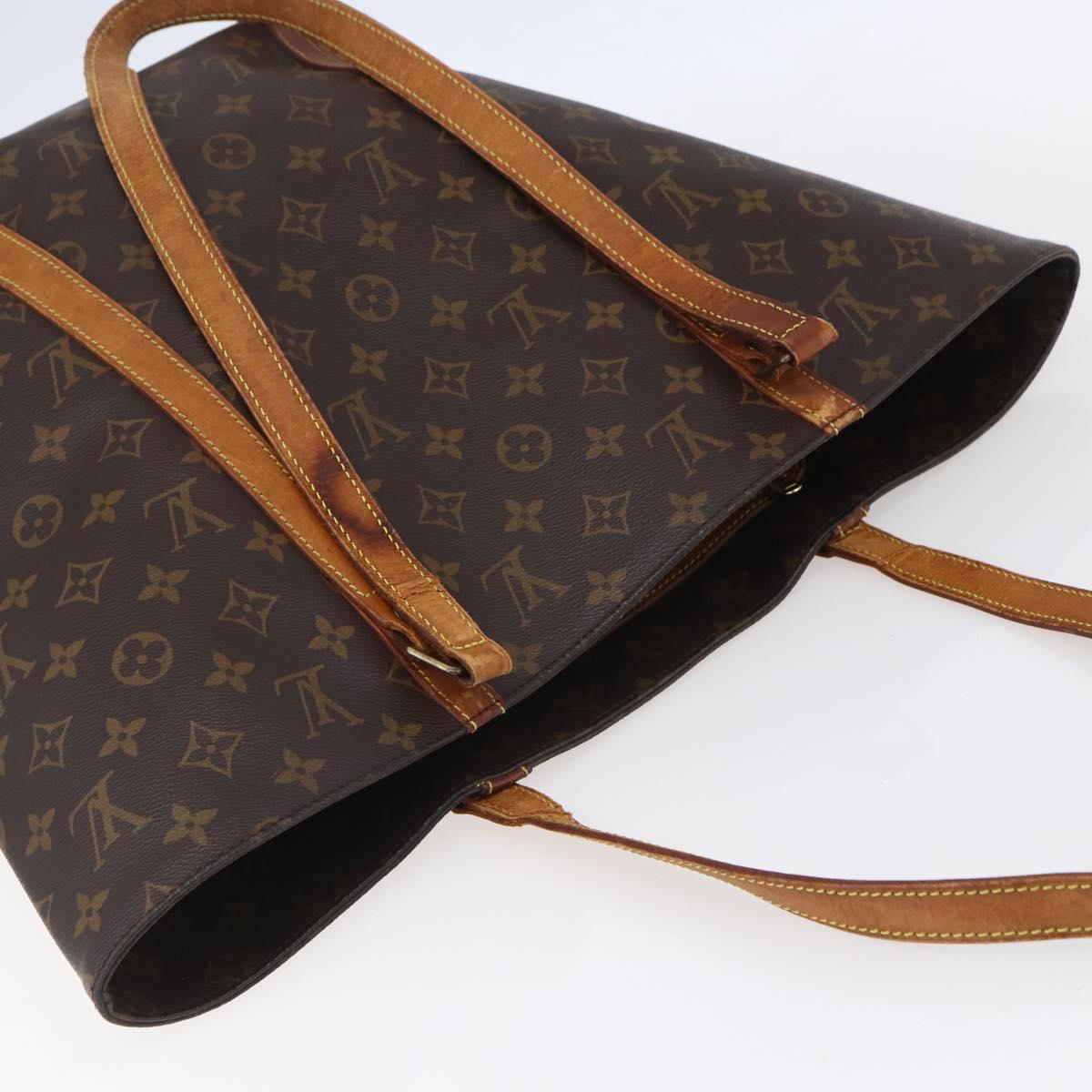 LOUIS VUITTON Monogram Sac Shopping Tote Bag M51108 LV Auth 154310