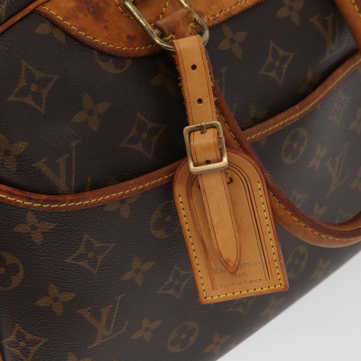 LOUIS VUITTON Monogram Deauville Hand Bag M47270 LV Auth 154311