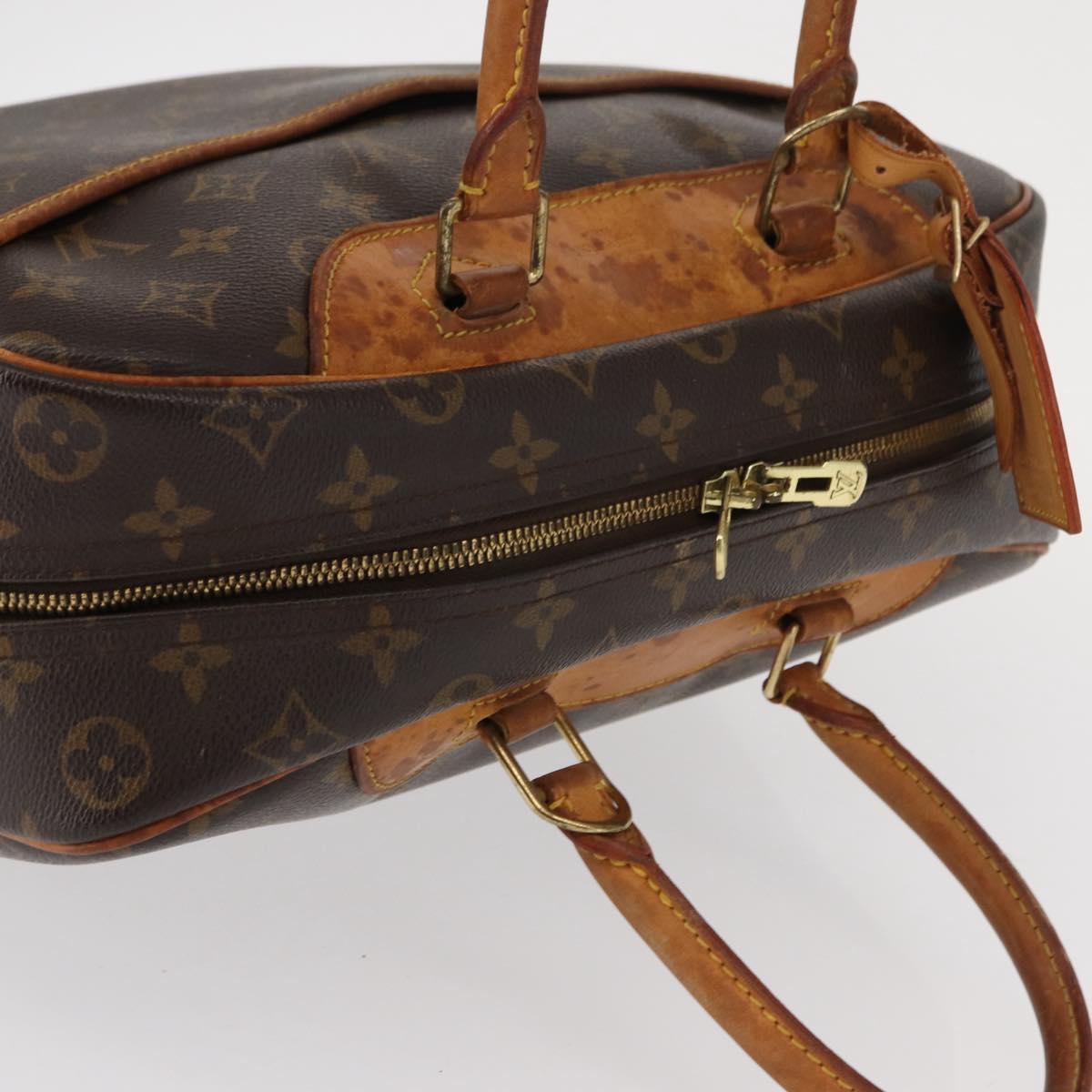 LOUIS VUITTON Monogram Deauville Hand Bag M47270 LV Auth 154311