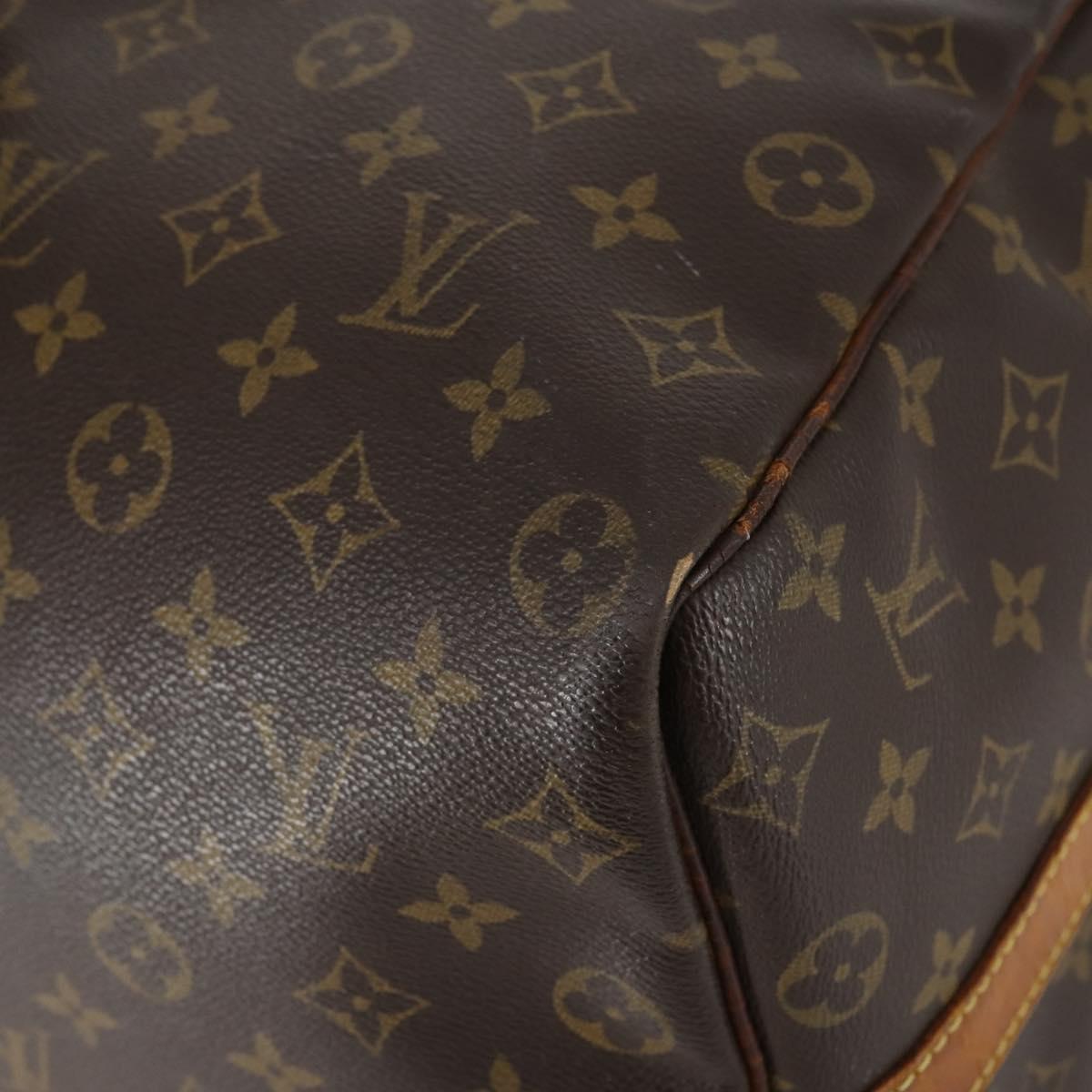 LOUIS VUITTON Monogram Keepall Bandouliere 50 Boston Bag M41416 LV Auth 154314