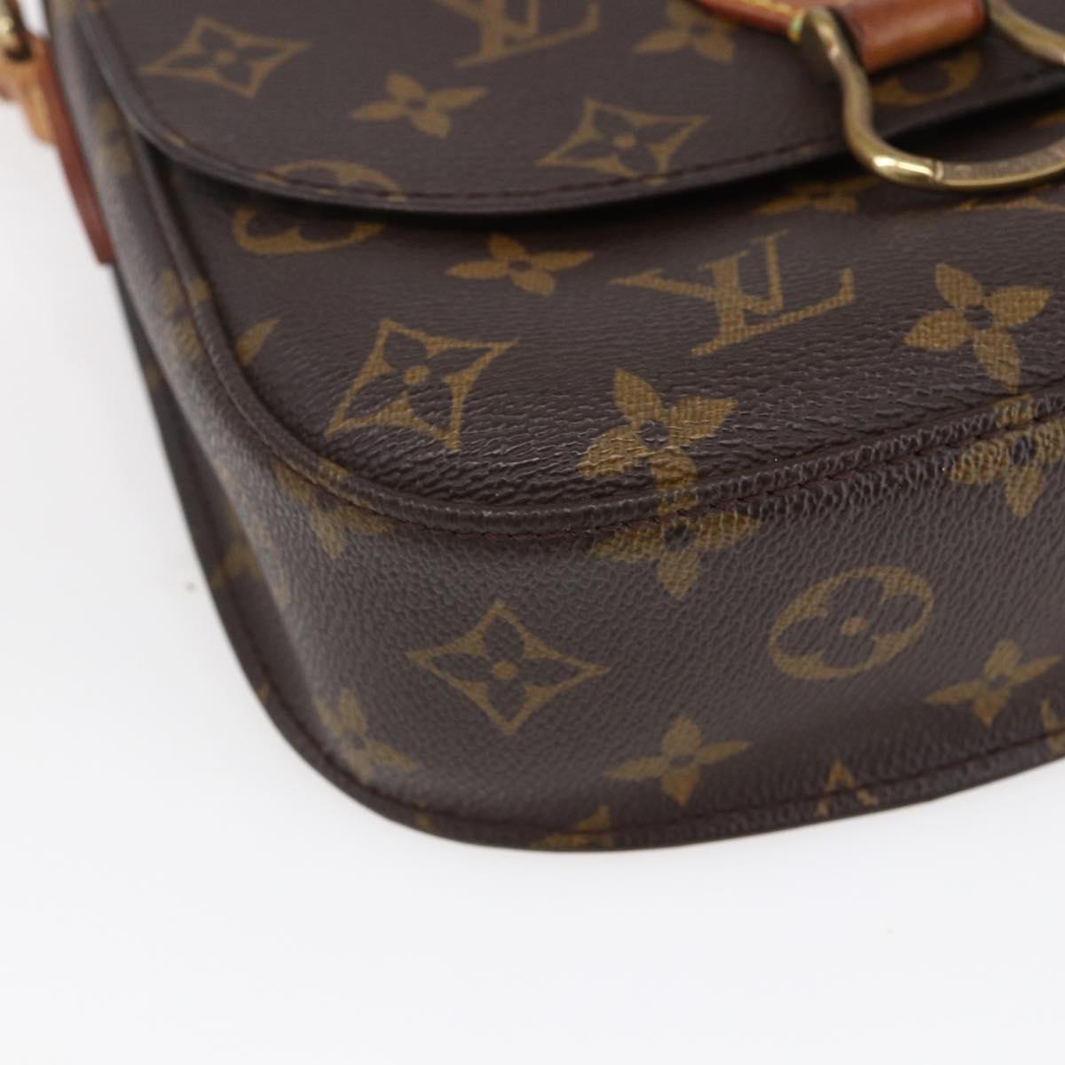 LOUIS VUITTON Monogram Saint Cloud MM Shoulder Bag M51243 LV Auth 154315