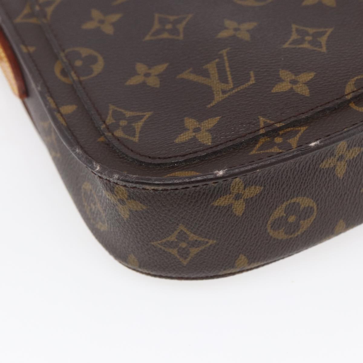 LOUIS VUITTON Monogram Saint Cloud MM Shoulder Bag M51243 LV Auth 154315
