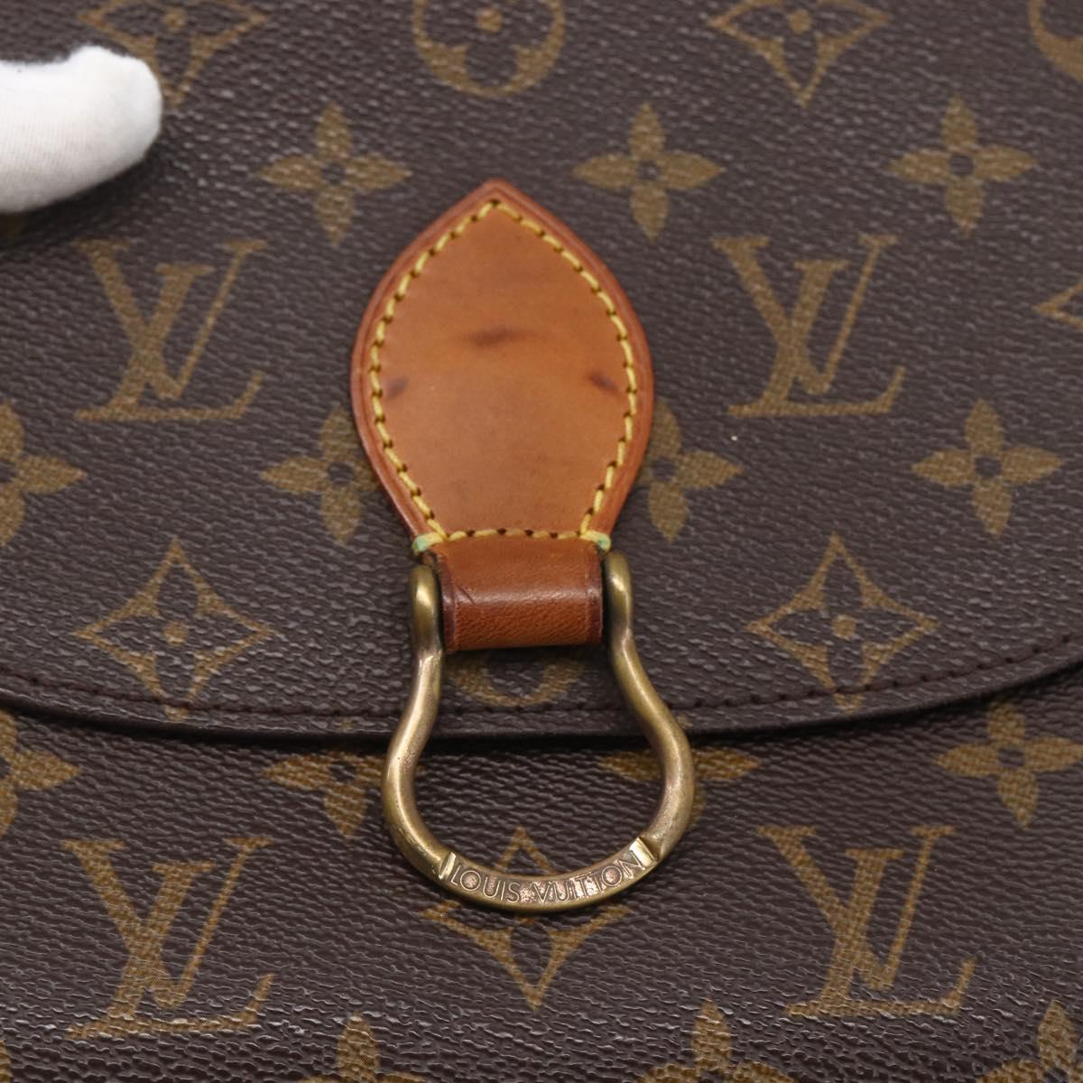 LOUIS VUITTON Monogram Saint Cloud MM Shoulder Bag M51243 LV Auth 154315