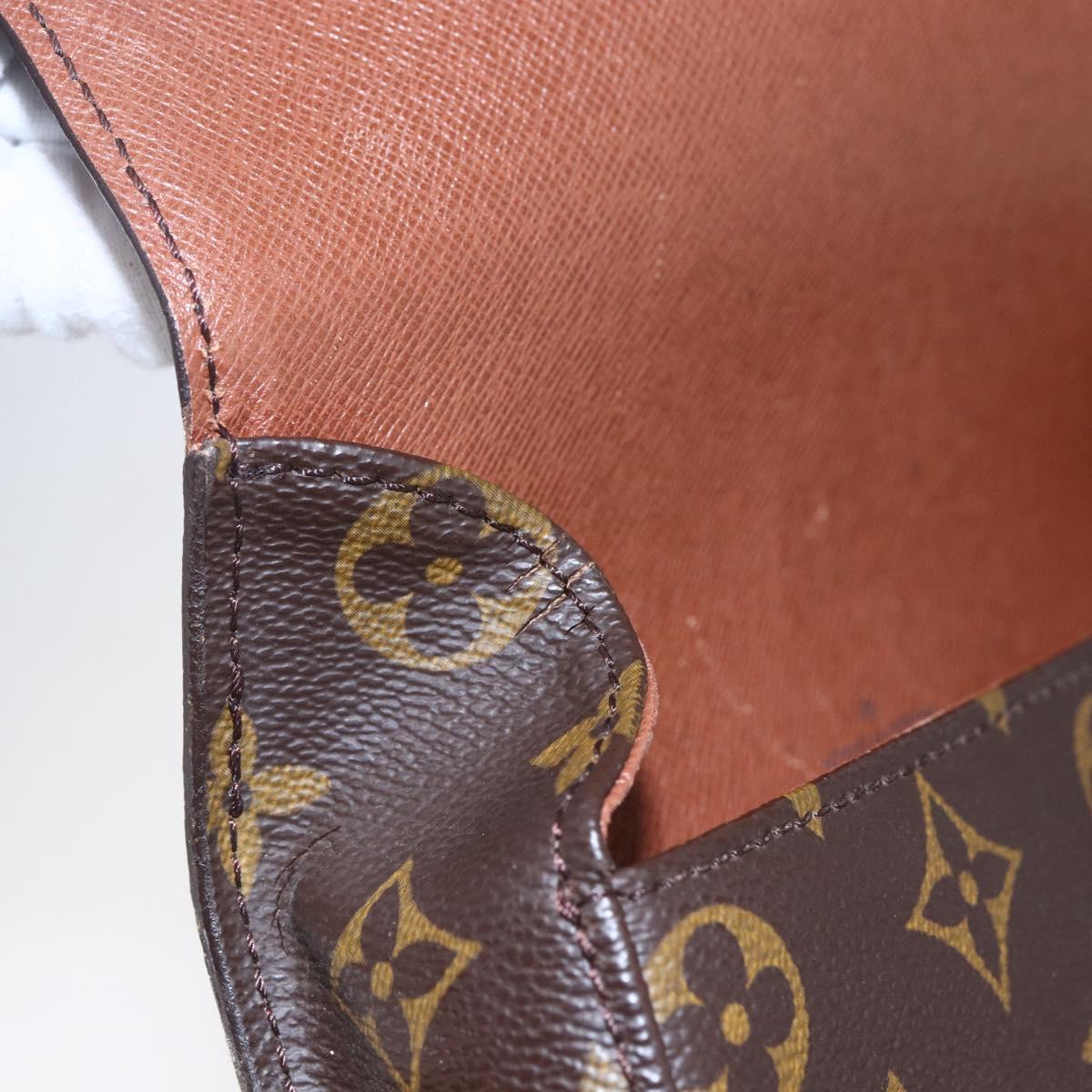 LOUIS VUITTON Monogram Saint Cloud MM Shoulder Bag M51243 LV Auth 154315
