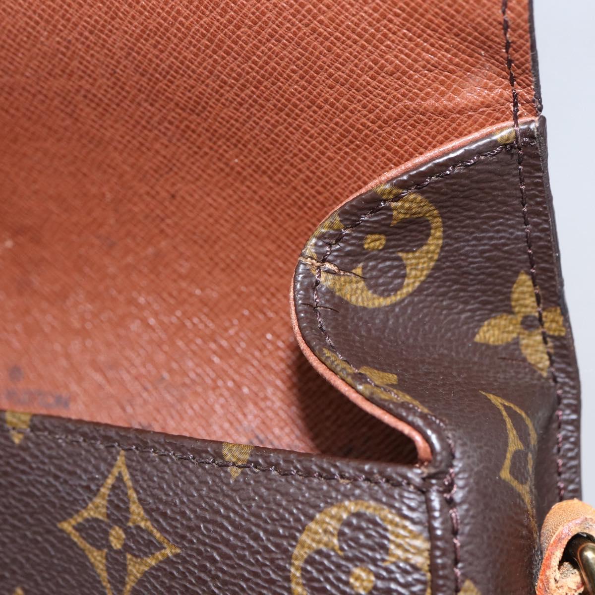 LOUIS VUITTON Monogram Saint Cloud MM Shoulder Bag M51243 LV Auth 154315